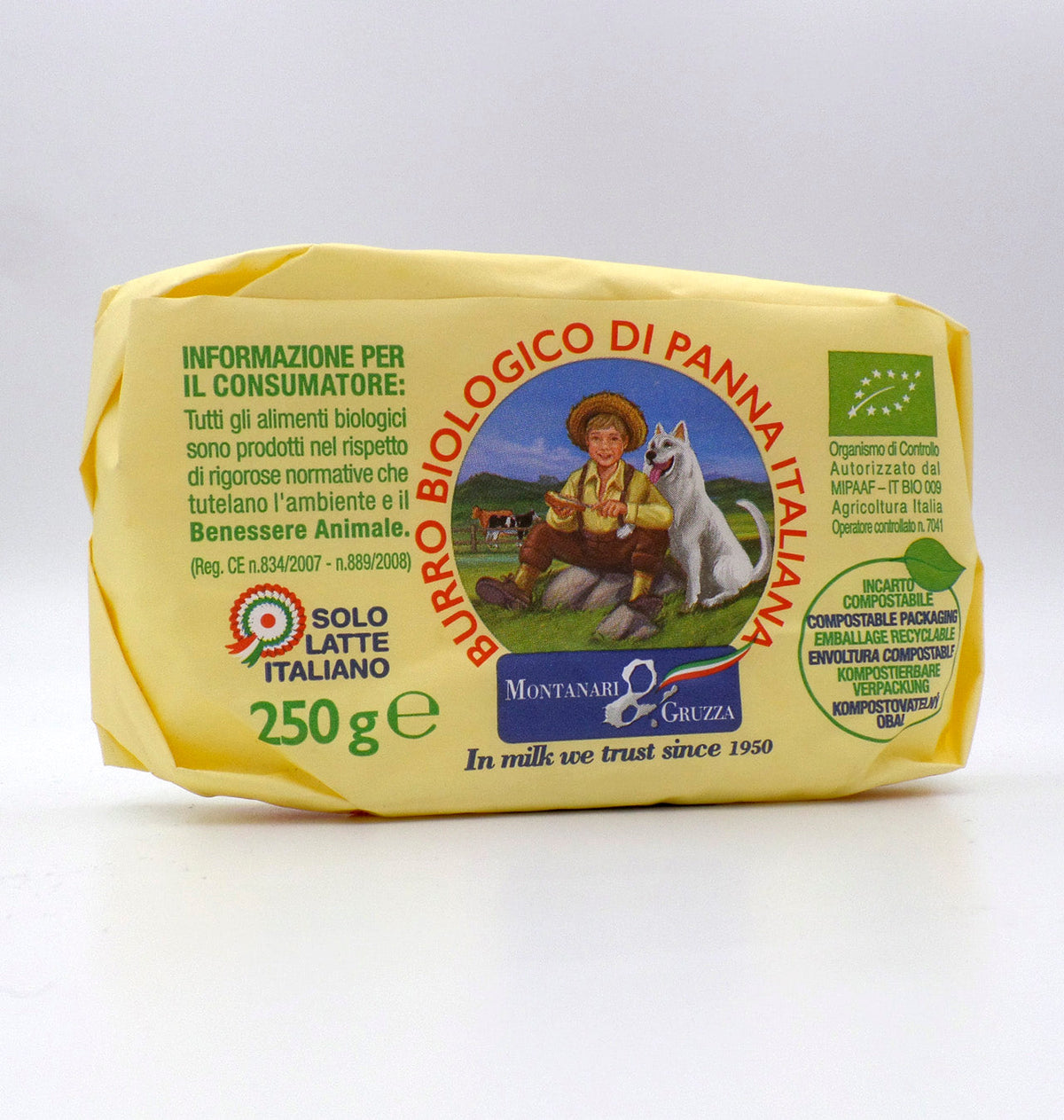MANTEGA MONTANARI GRUZZA 250g