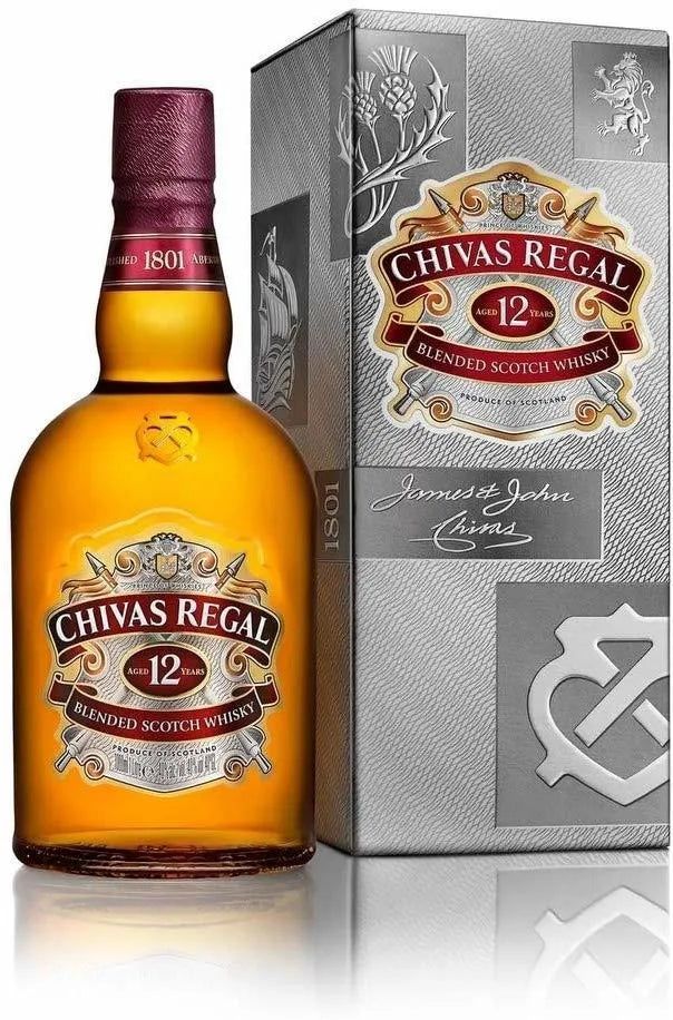 WHISKY CHIVAS 12 ANYS 1L
