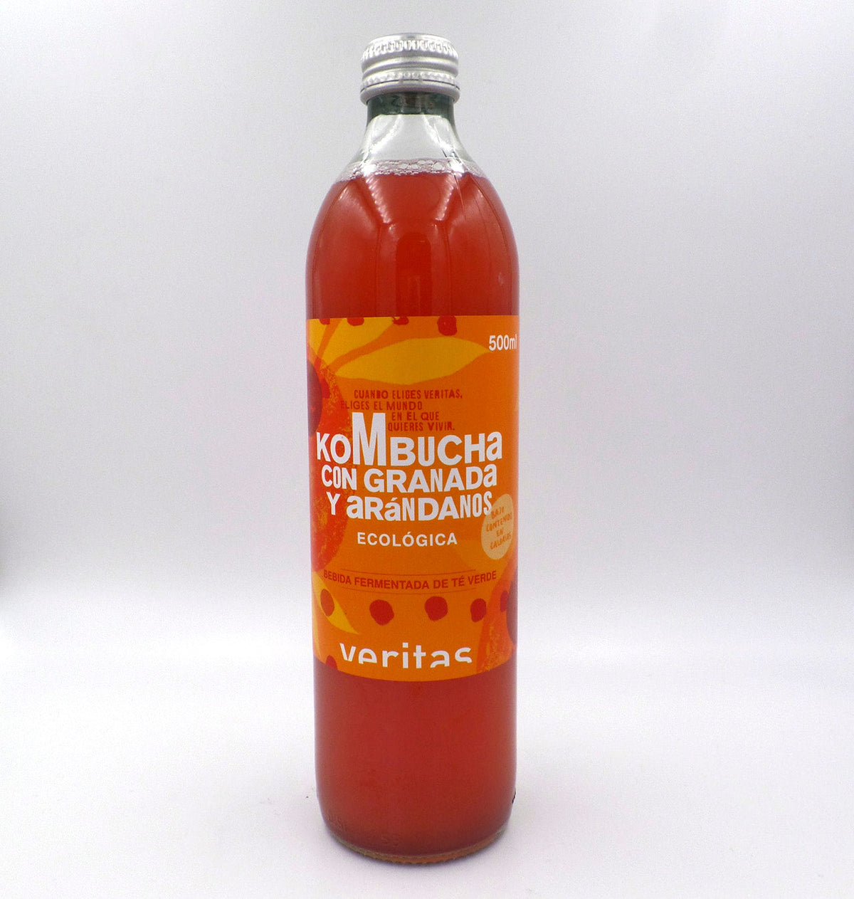KOMBUCHA F VERMELLS VERITAS 500ml