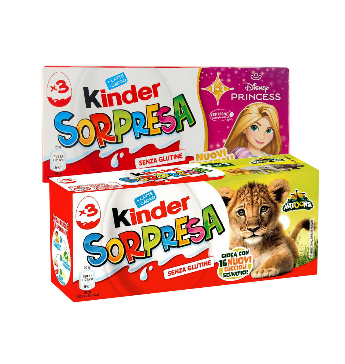 OU KINDER SORPRESA x3 TRIPACK