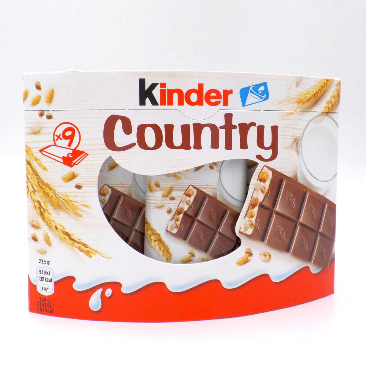 KINDER COUNTRY x9 211,5g