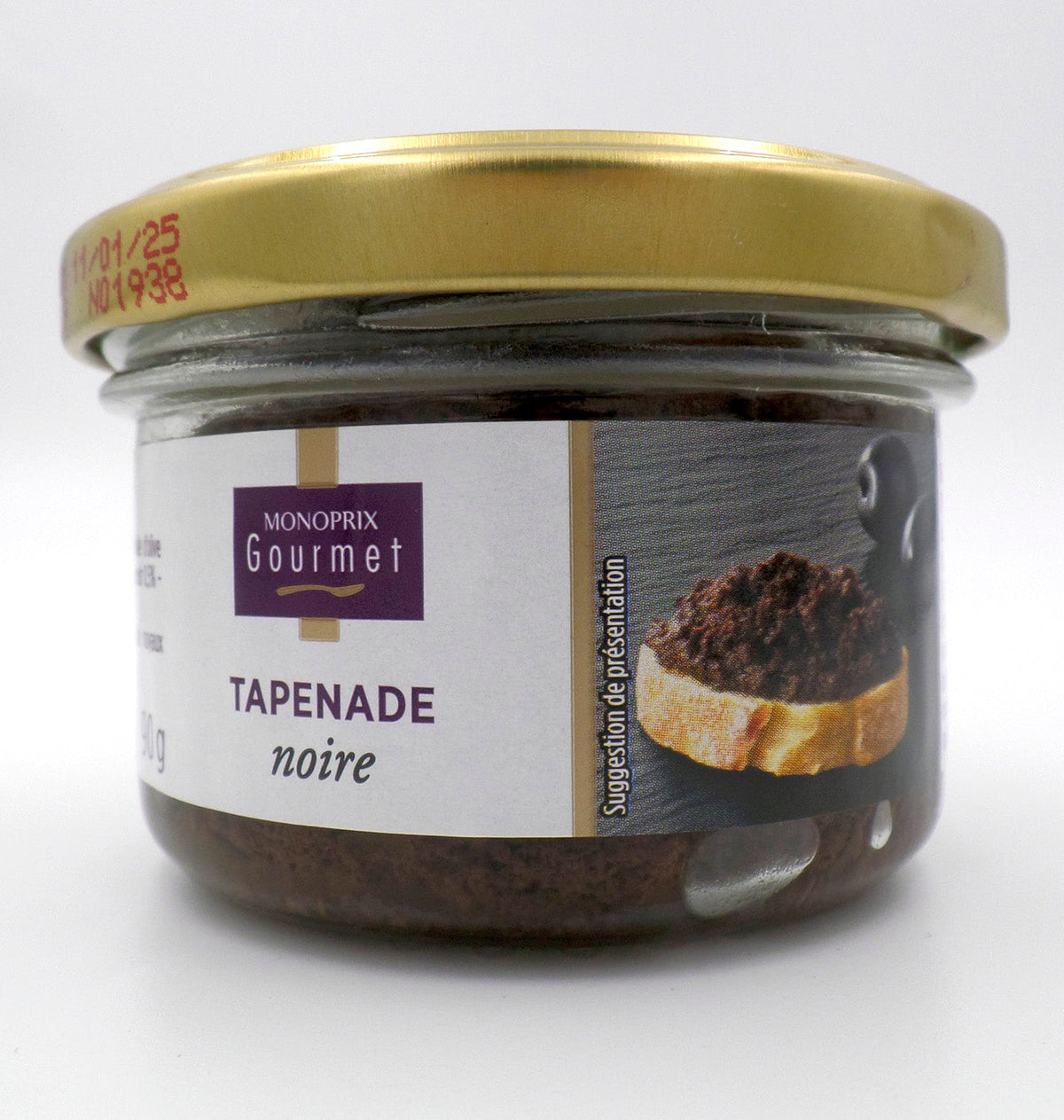 PATE D'OLIVES NEGRES MPG 90g