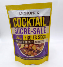 COCKTAIL SECS MPX SUCR/SAL 120g