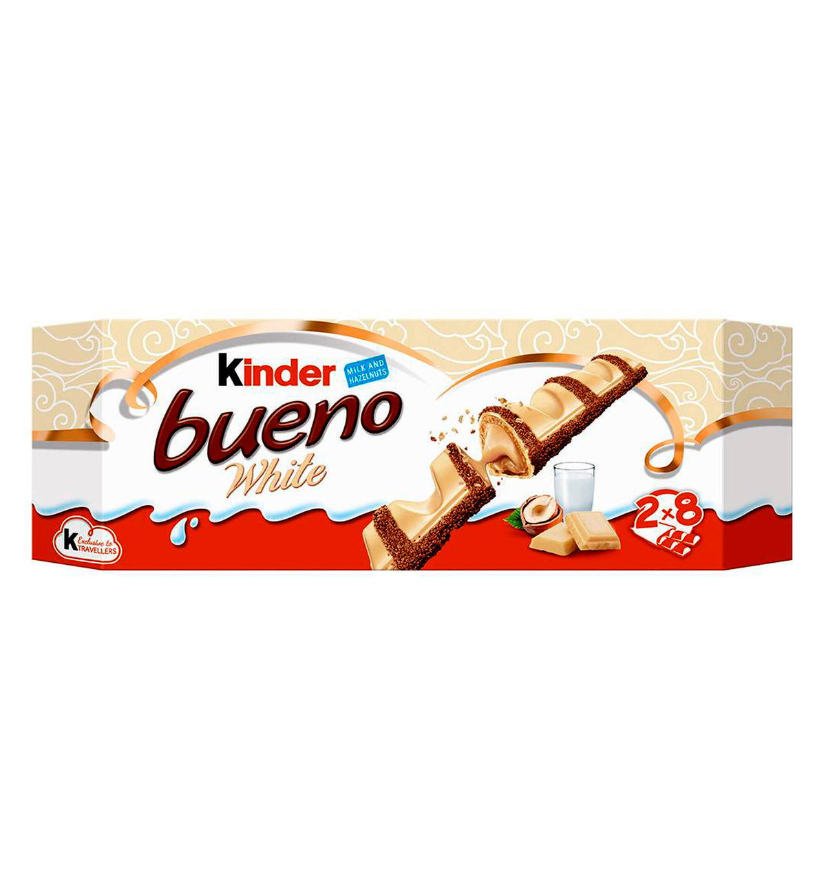 KINDER BUENO WHITE BIG 344g x8