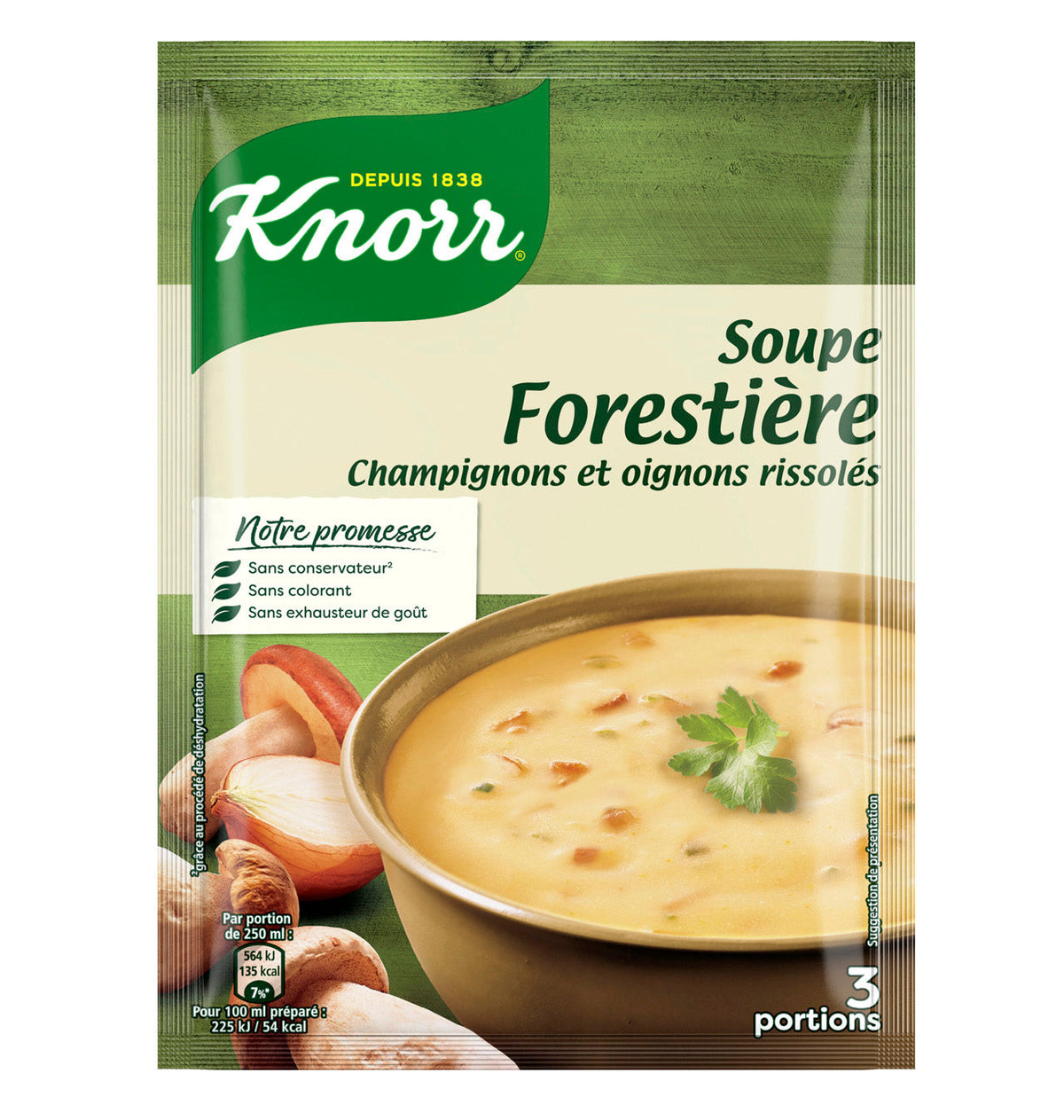 SOPA FORESTIERE KNORR x3 85g
