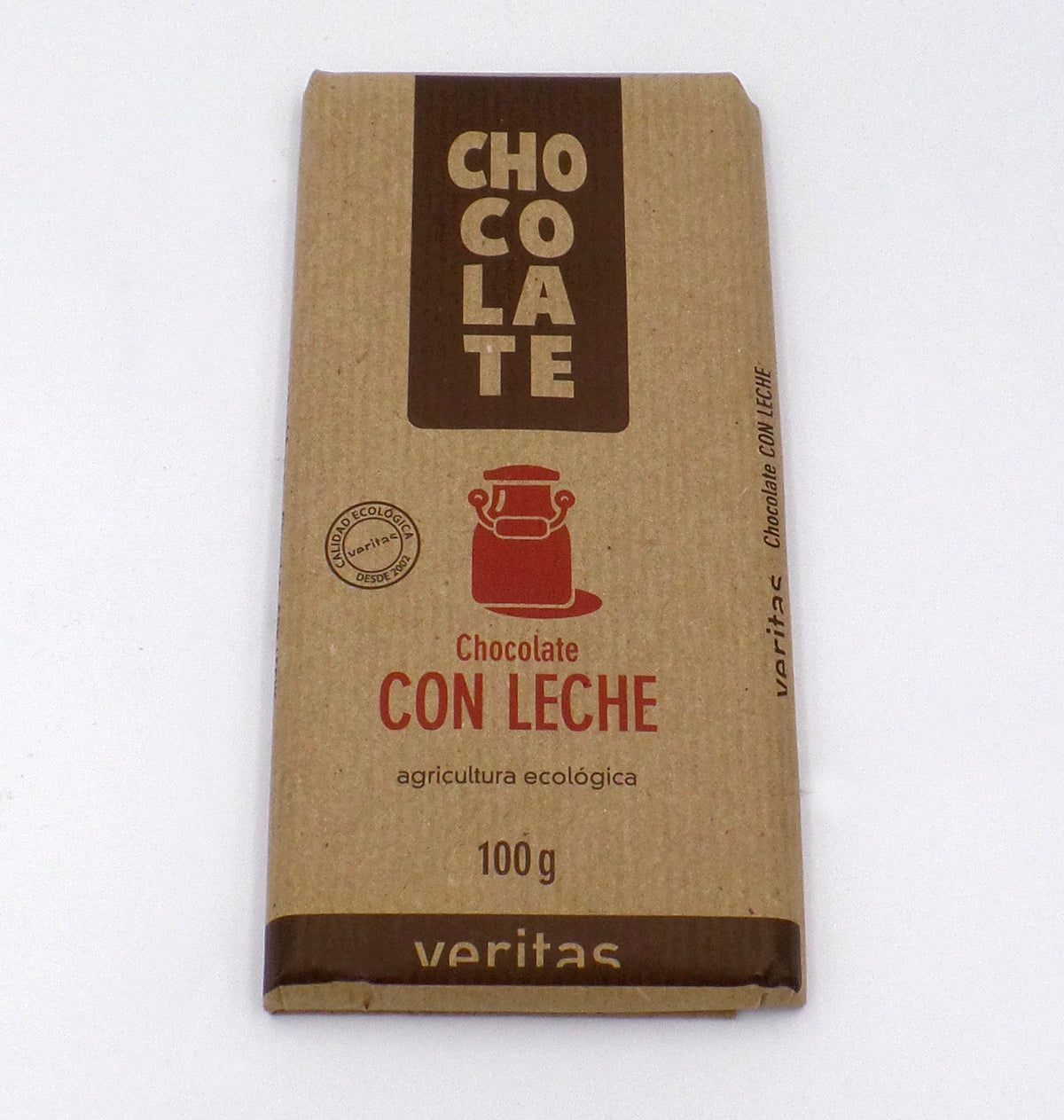 XOCOLATA AMB LLET VERITAS 100g.