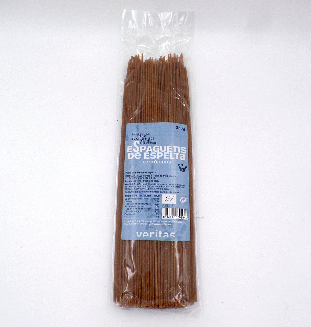 ESPAGUETT ESPELTA VERITAS 250g