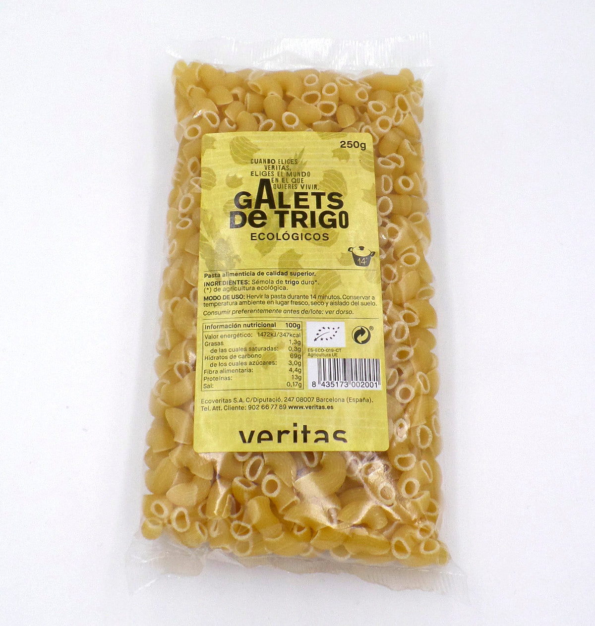 GALETS DE BLAT VERITAS 250g
