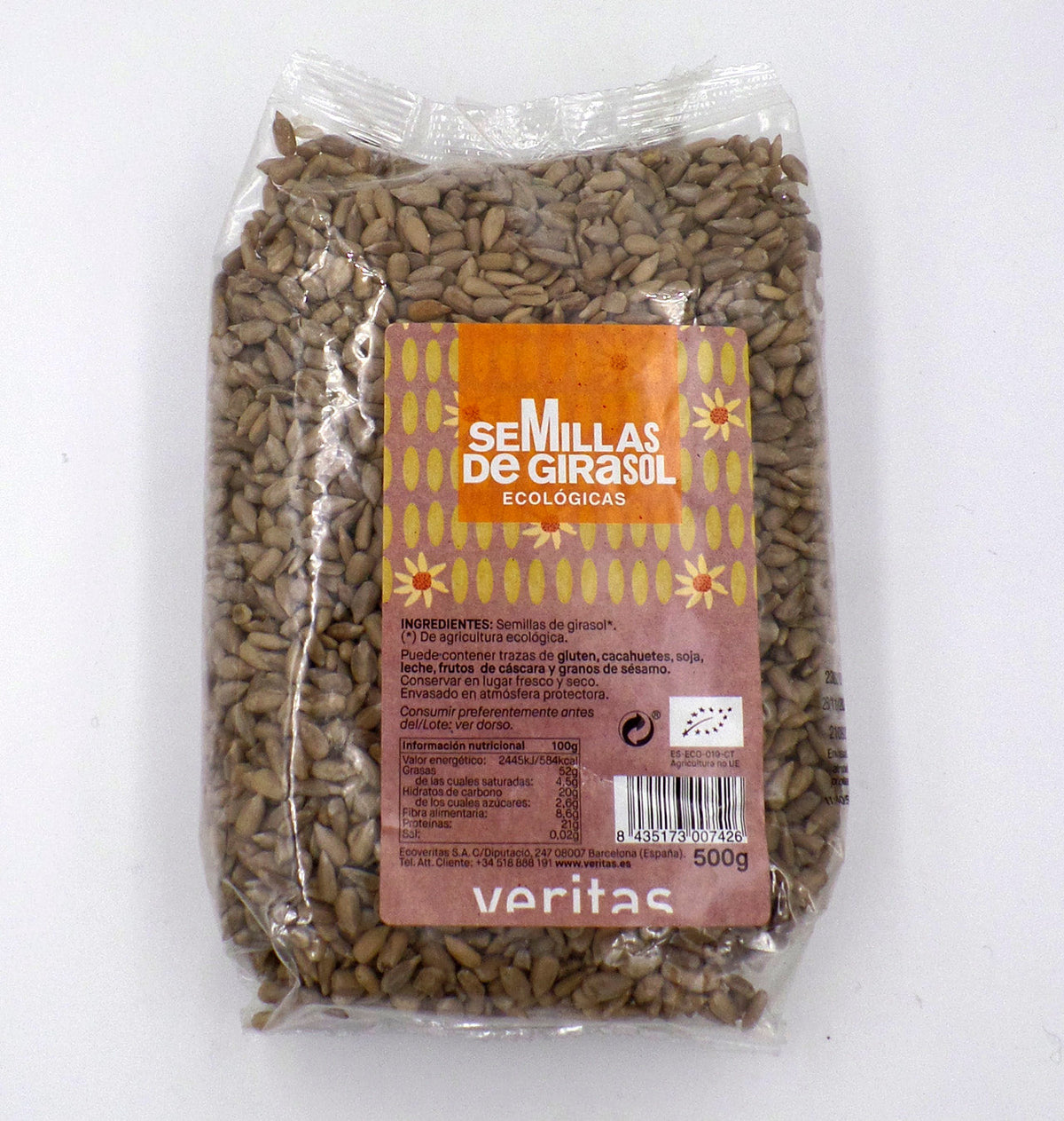 LLAVORS GIRA-SOL VERITAS 500g