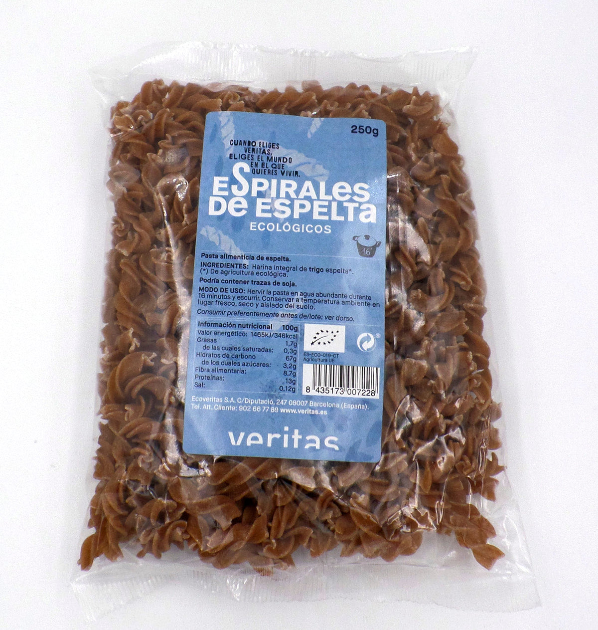 ESPIRALS ESPELTA VERITAS 250g