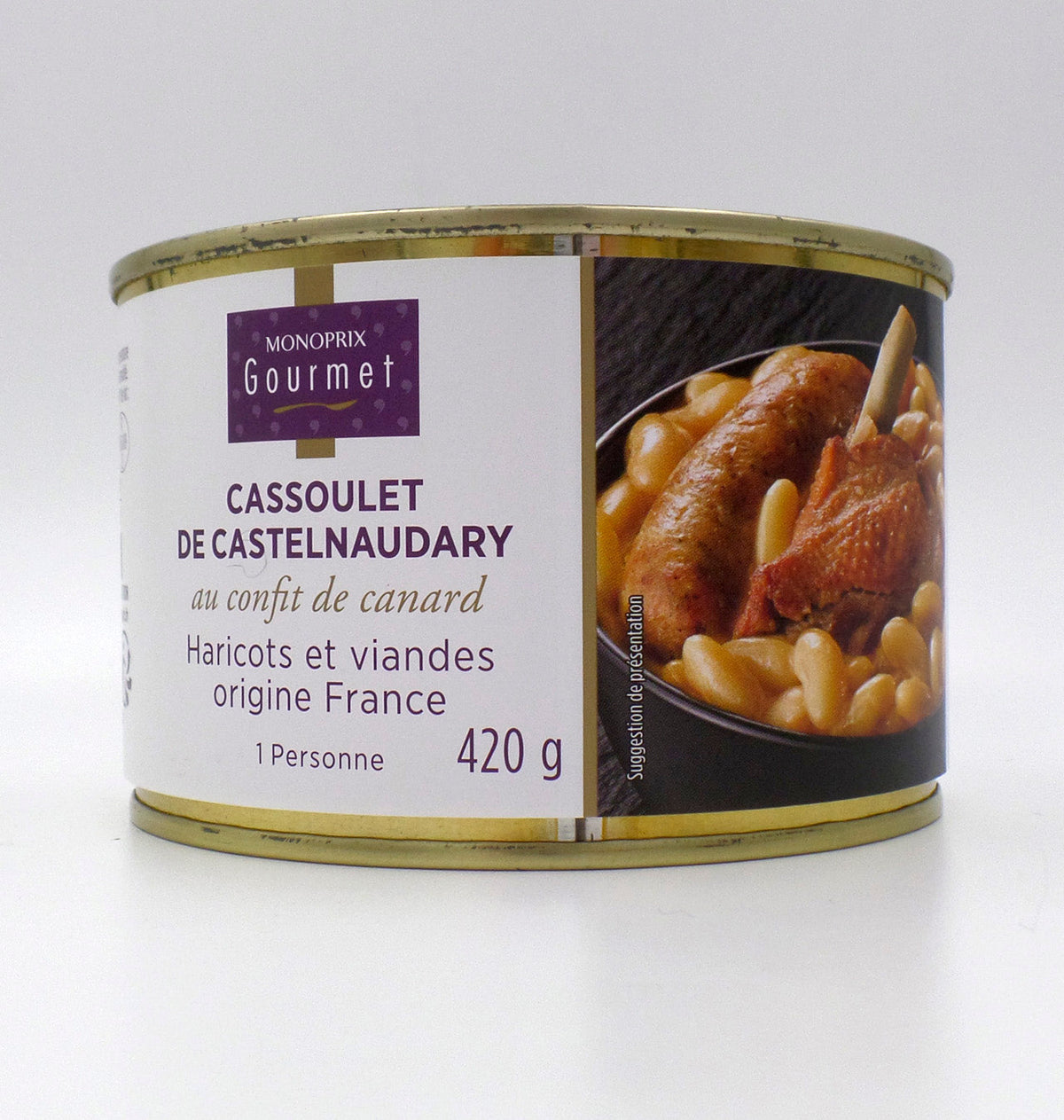 CASSOULET MPG CONFIT ANEC 420g