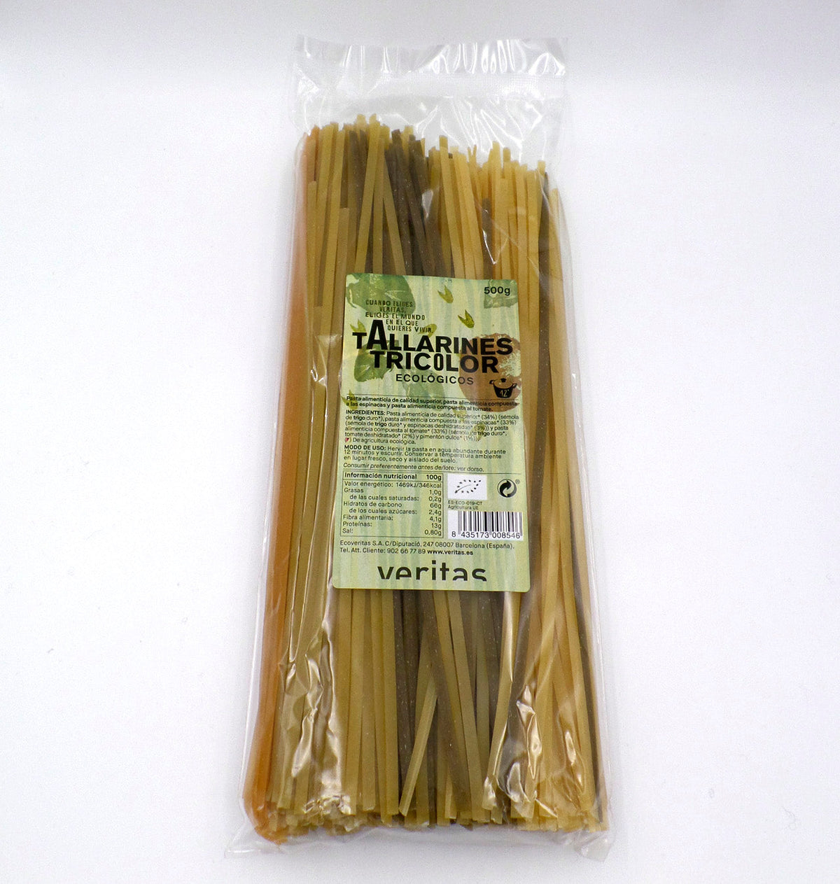 TALLARINS TRICOL VERITAS 500g