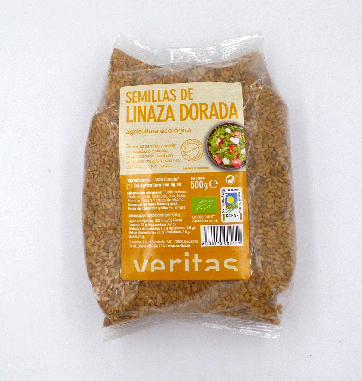 LLINOSA DAURADA VERITAS 500g.