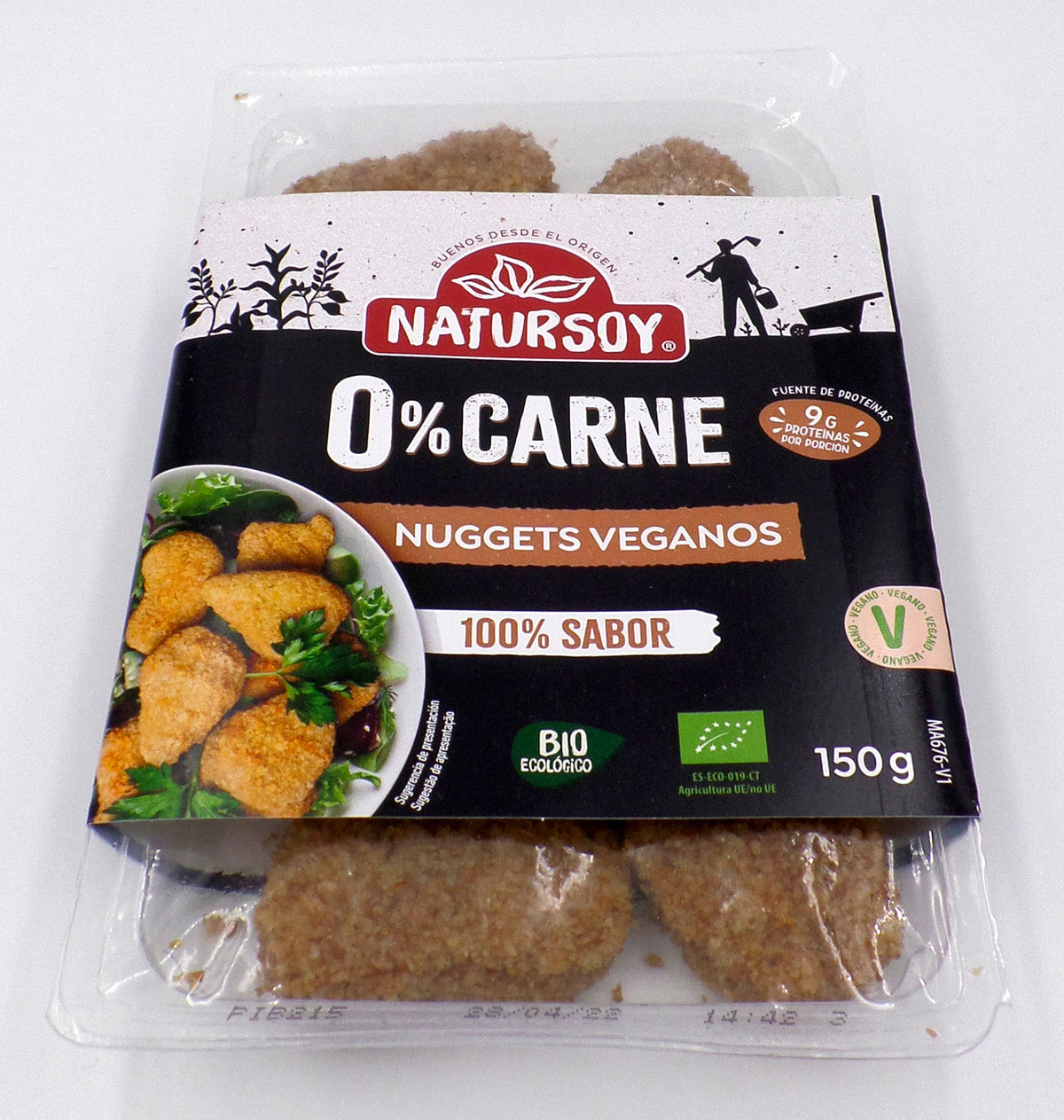 NUGGETS VEGANS NATURSOY 150G.