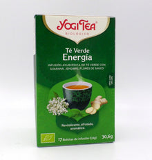 INFUSIO TE VERD ENERG YOGI x17