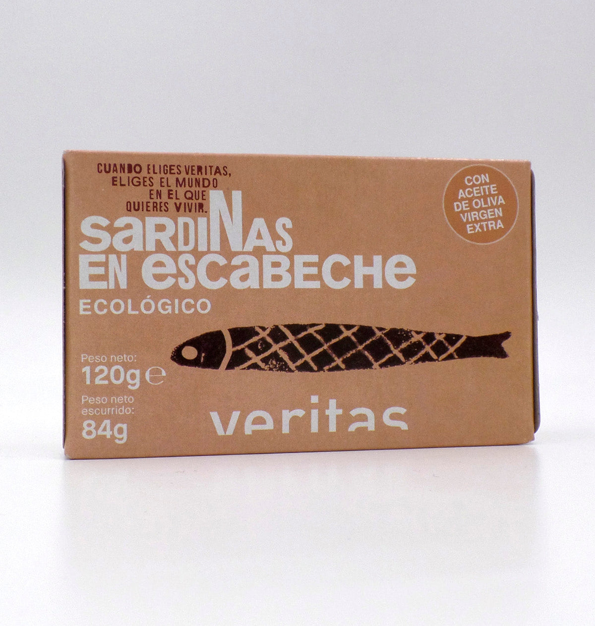 SARDINES VERITAS EN ESCABETX 84g.