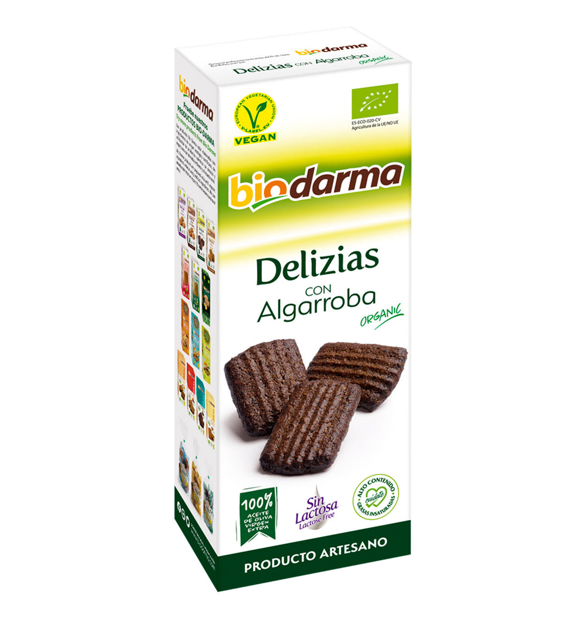 DELIZIAS GARROFA BIODARMA 125g.
