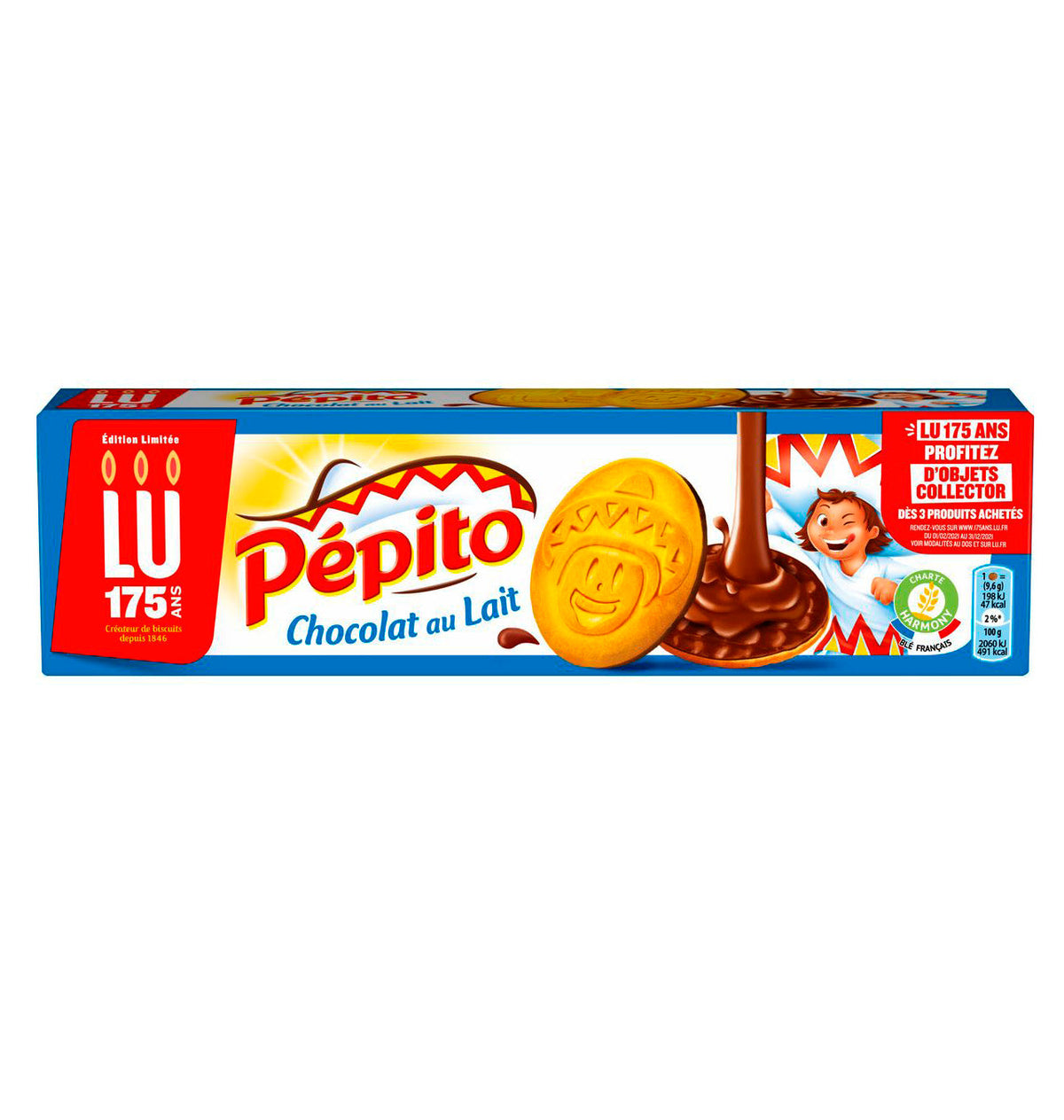 GALETES PEPITO XOC LLET 192g