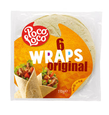 WRAPS ORIGINAL POCO LOCO x6 370g