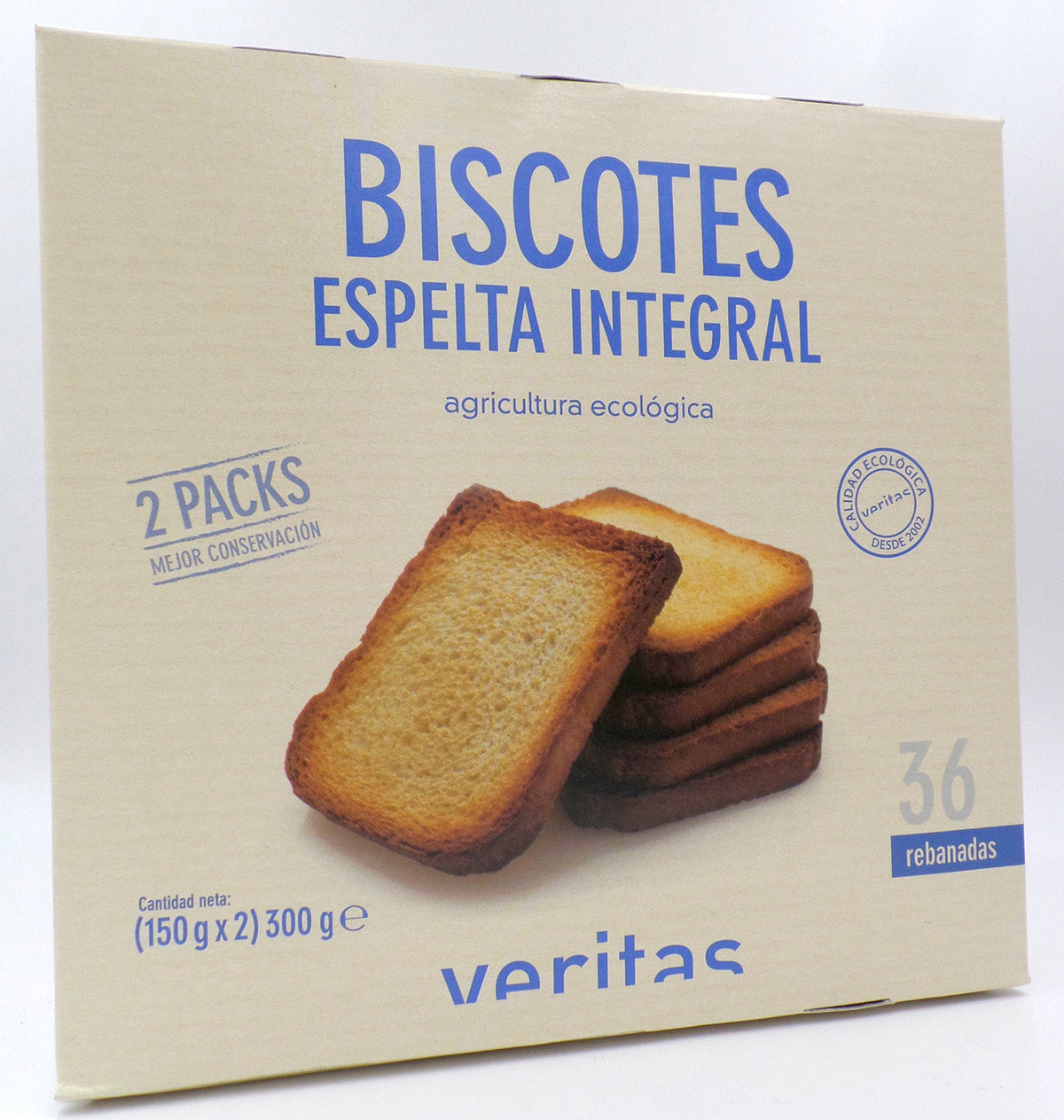 BISCOTES D'ESPELTA INTG. VERITAS 300g