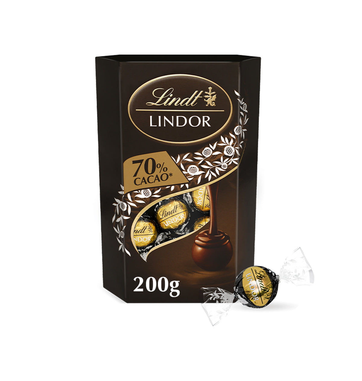 BOMBO LINDT CORNETO 70% 200g