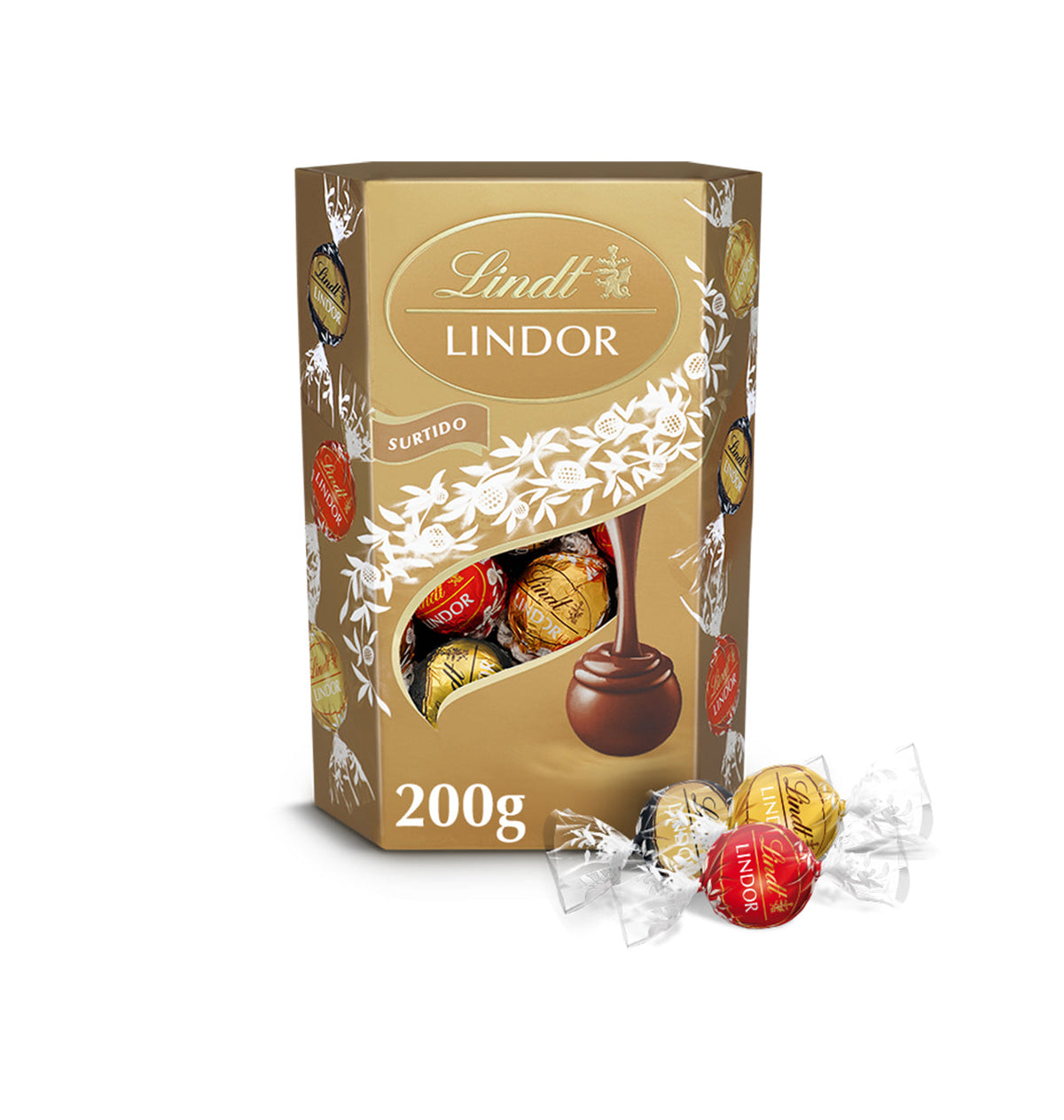 BOMBO LINDT ASSORT CORNETO 200g