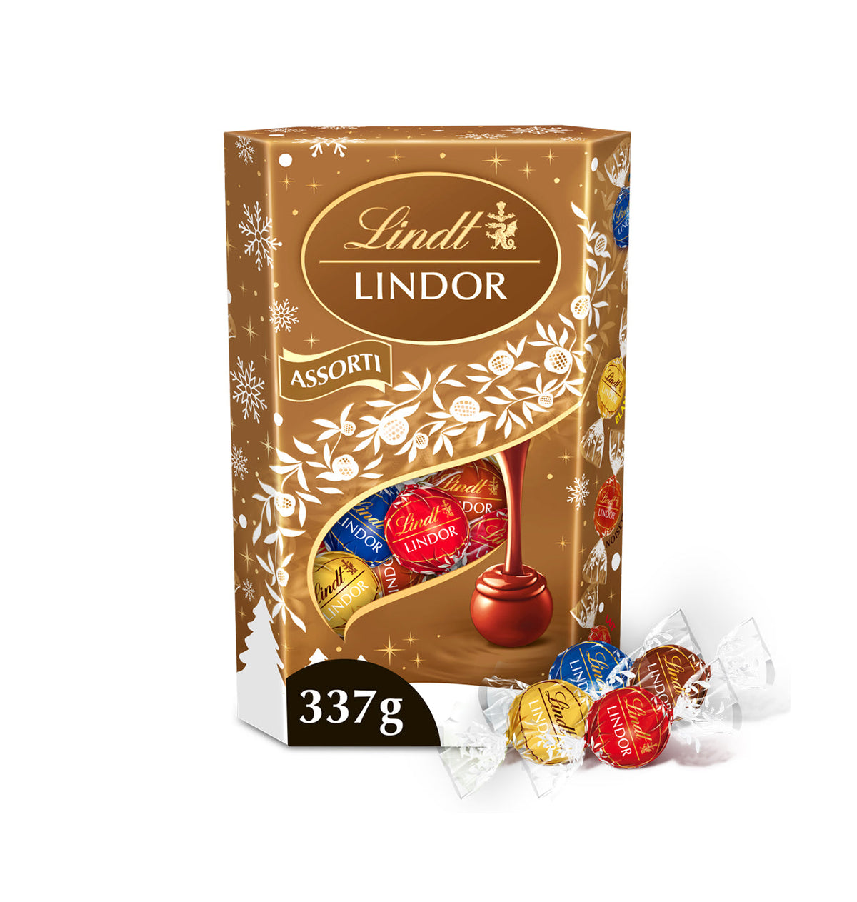 BOMBO LINDT CORNET ASSORT 337g