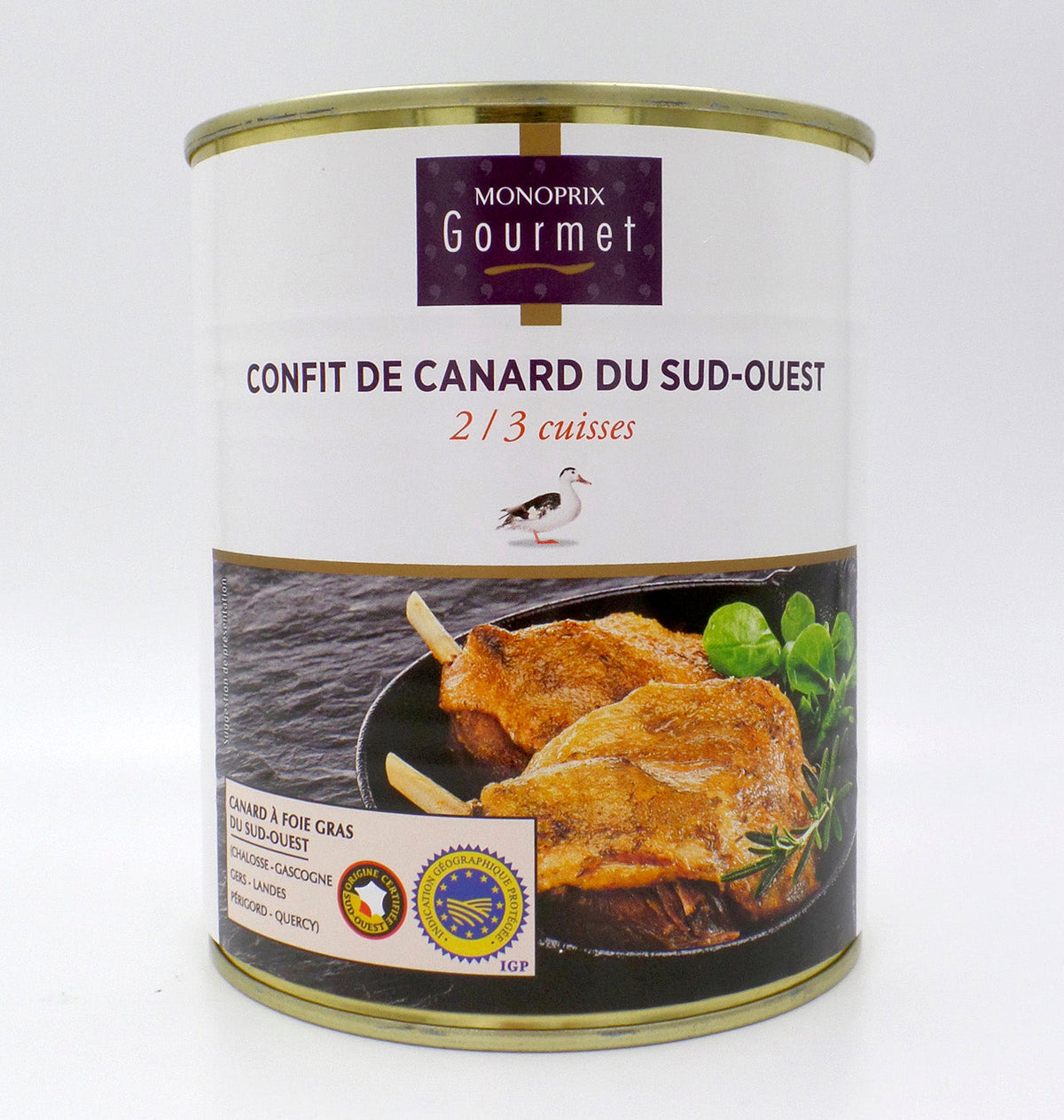 CONFIT D'ÀNEC MPG 2/3C 800g