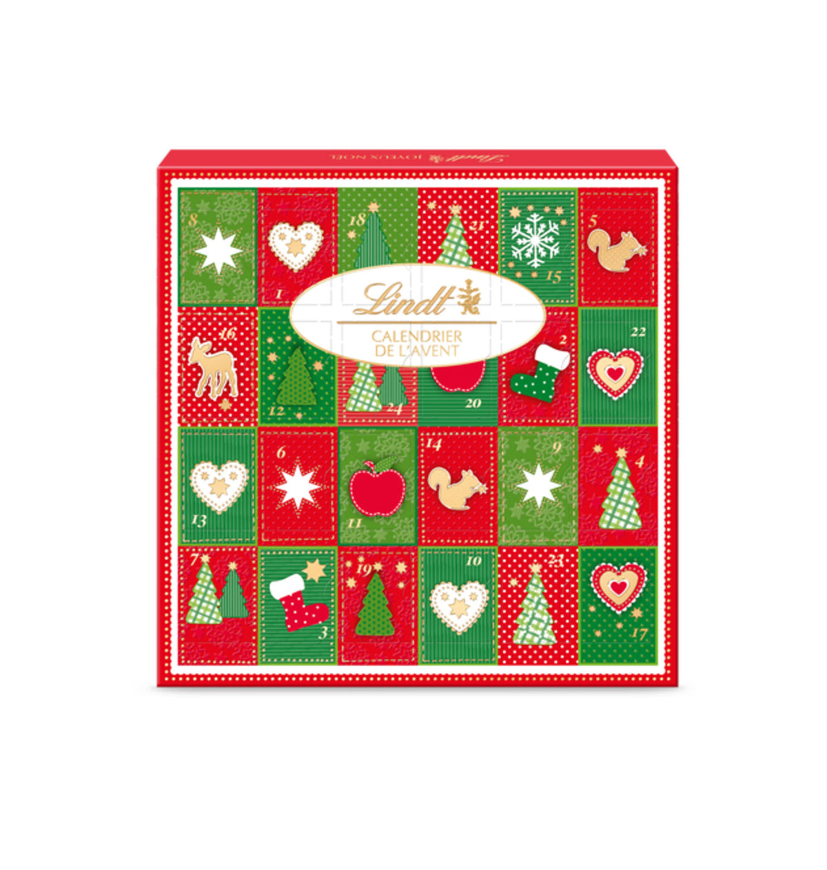 CALEND ADVENT LINDT JOYEUX 115g