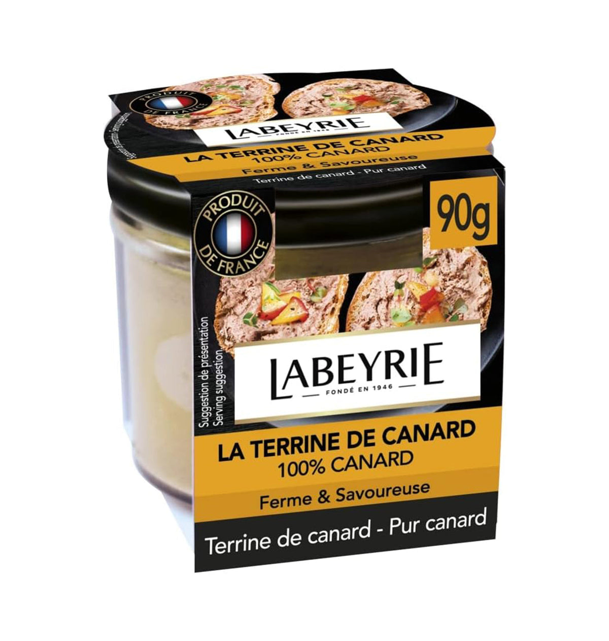 TERRINE CANARD LABEYRIE 90g
