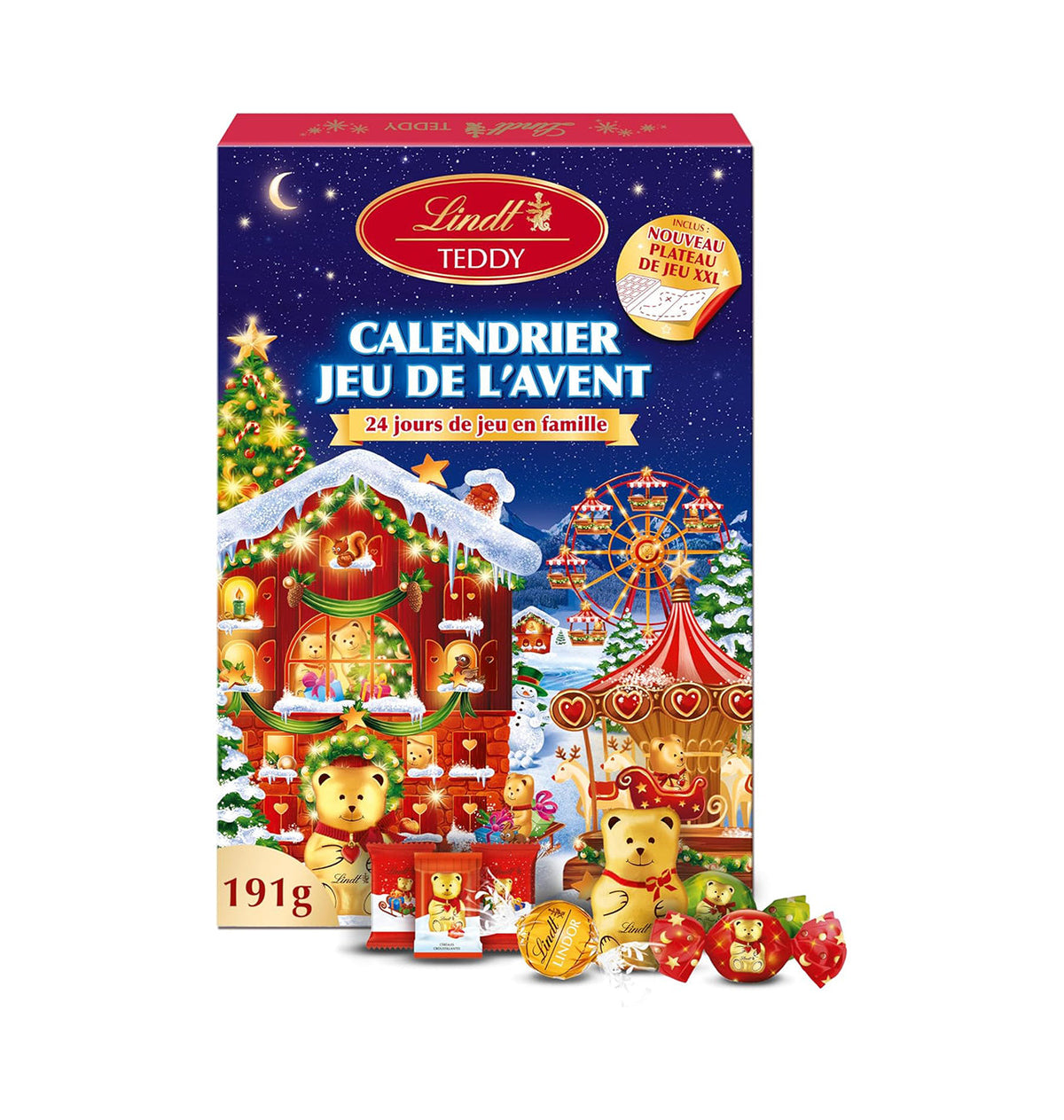 CALEND ADVENT LINDT TEDDY 191g