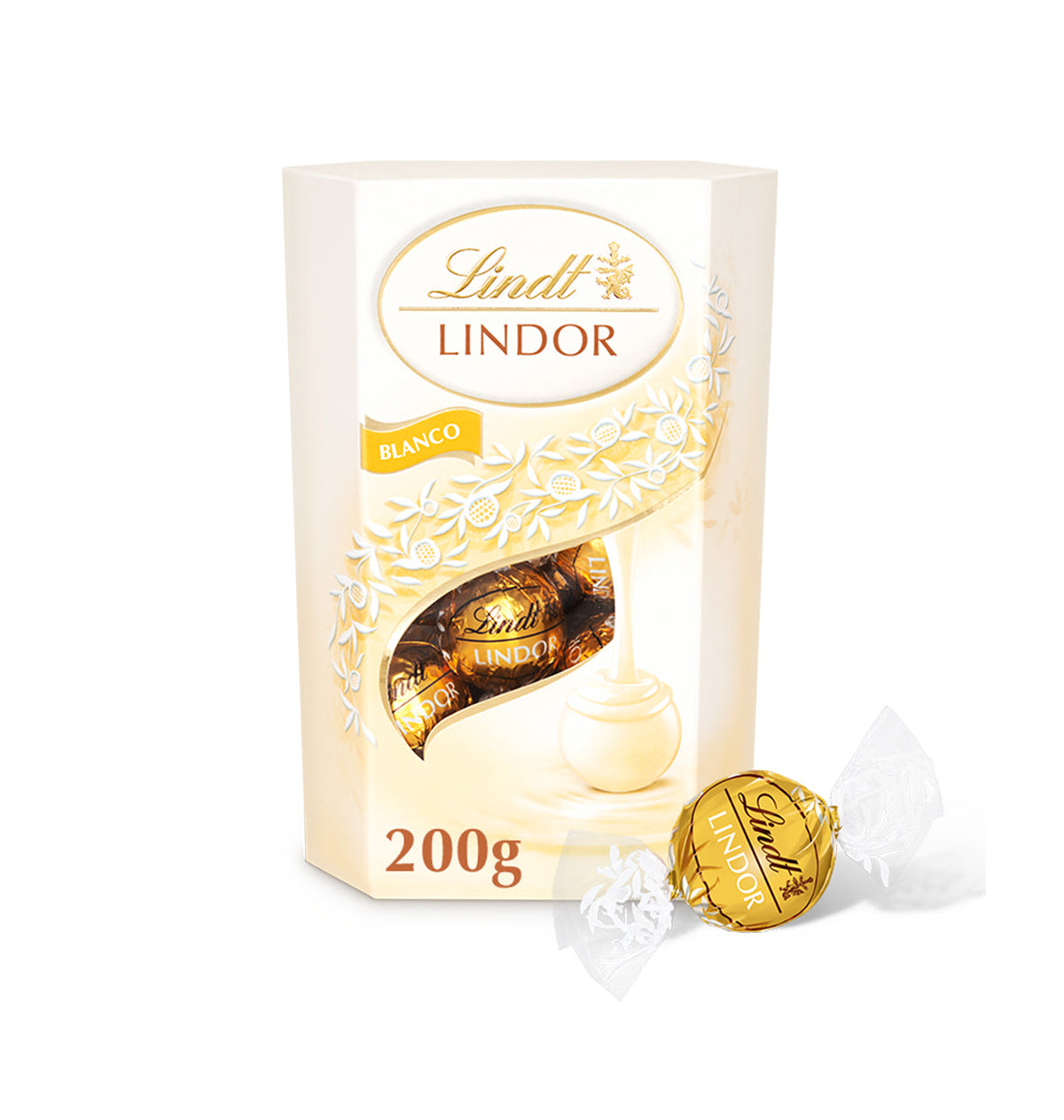 BOMB LINDT LINDOR BLANC 200g