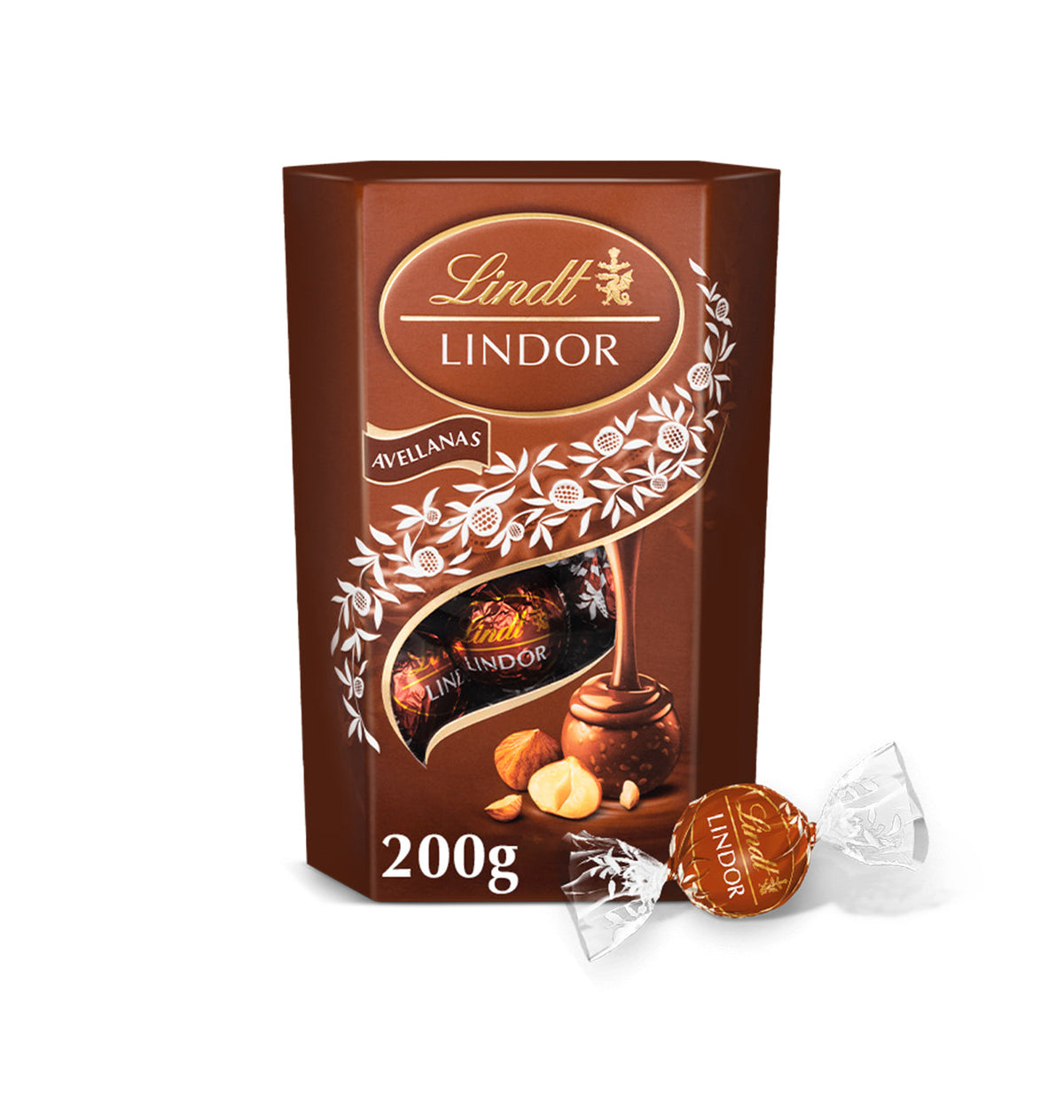 BOMB LINDT LINDOR AVELLNA 200g