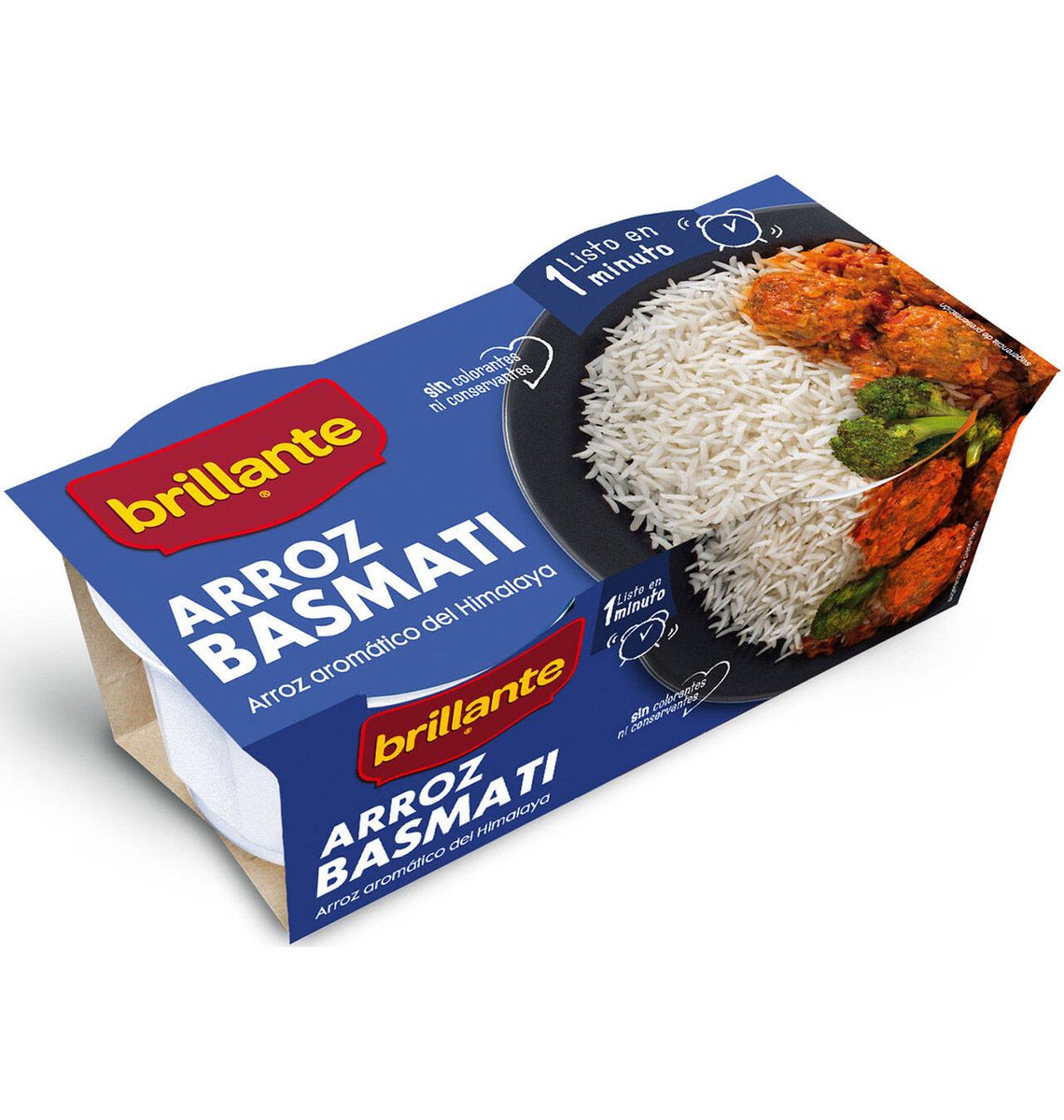 ARROS BRILLANTE BASMATI 2x125g