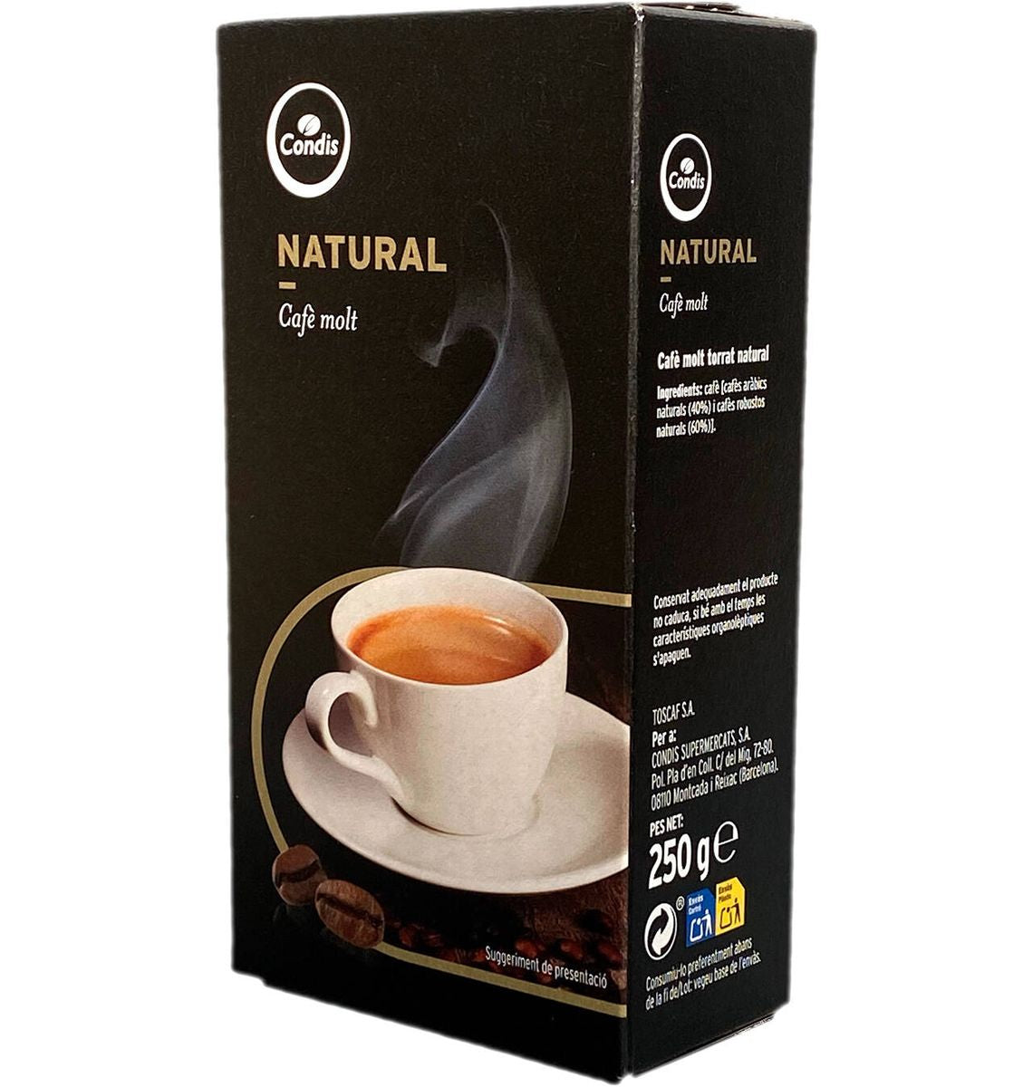 CAFE MOLT CONDIS NAT 250g