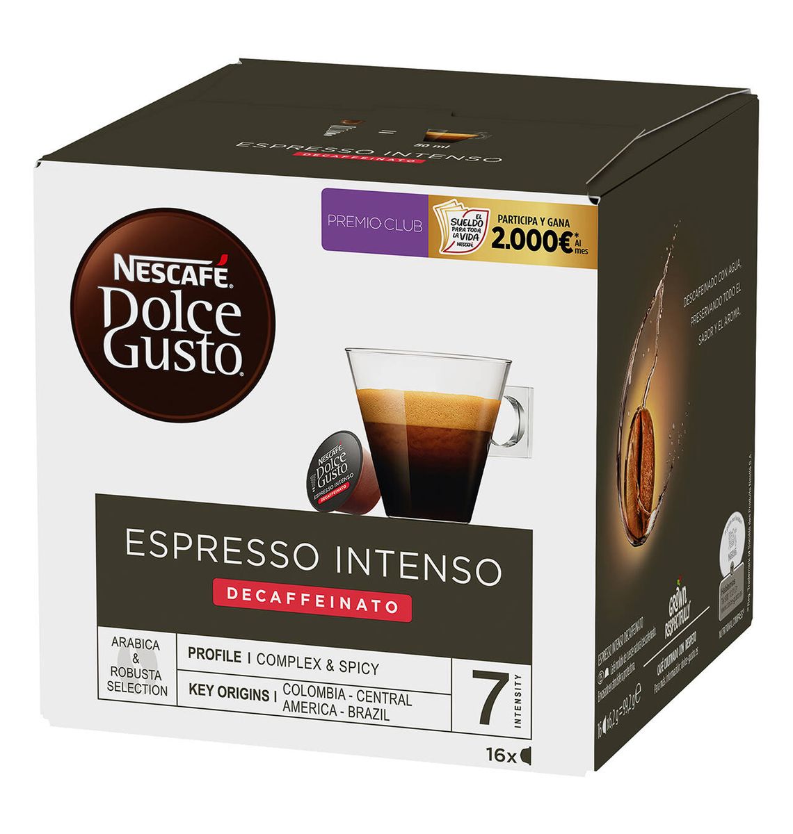 CAFE DG ESPR INTENS DESC x16