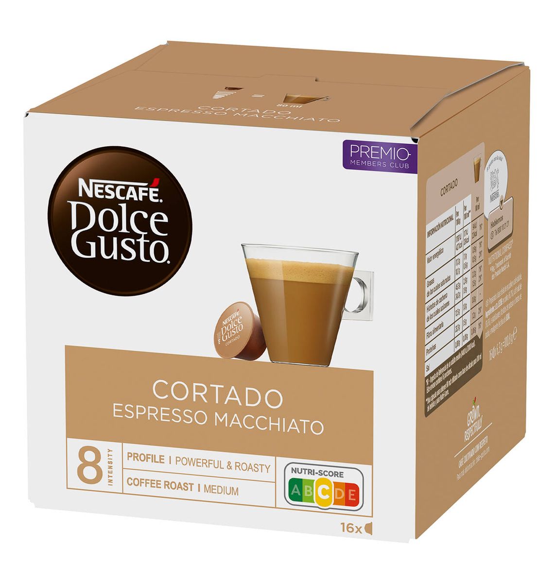 CAFE DOLCE GUSTO TALLAT 16C