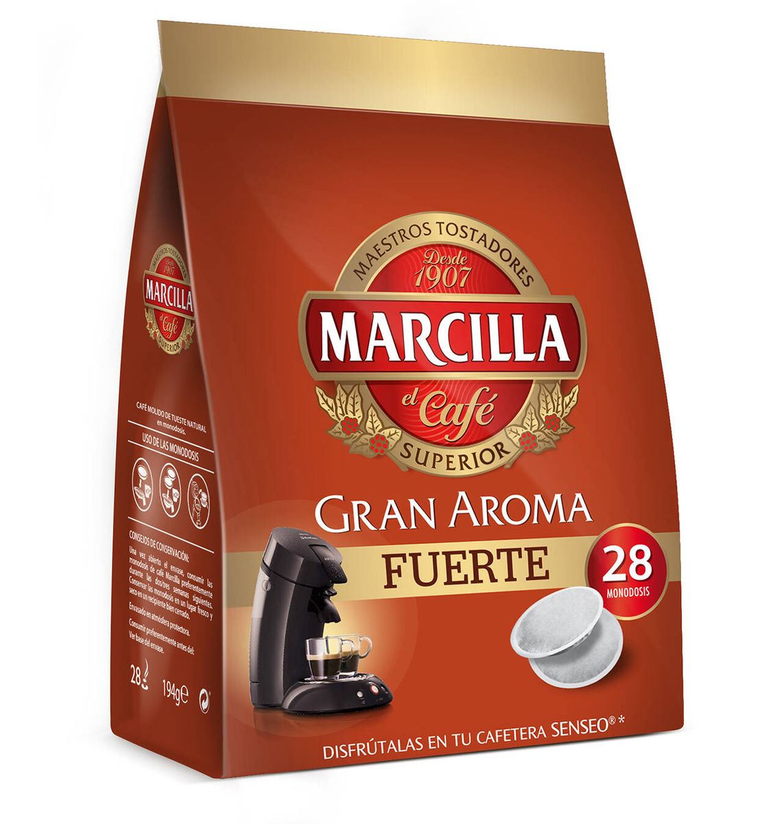 CAPSULES MARCILLA MESCLA 28 UN