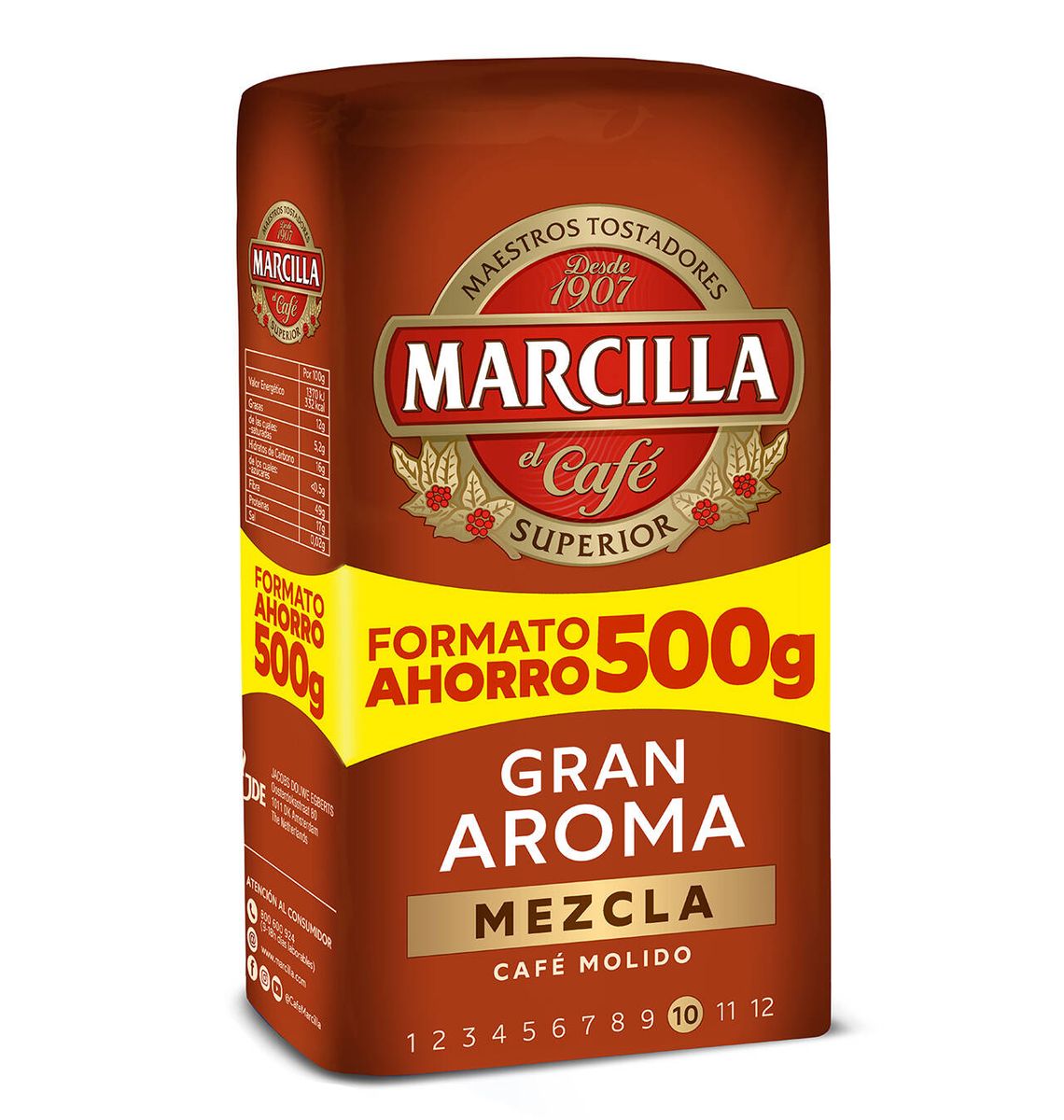 CAFE MARCILLA MOLT MESC 500g