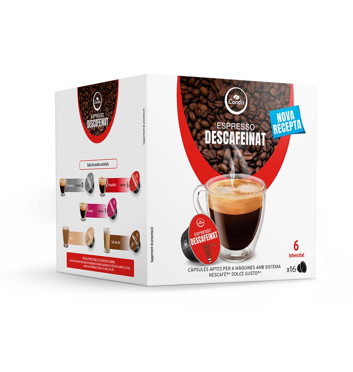 CAFE CONDIS DG DESCAFEINAT x16