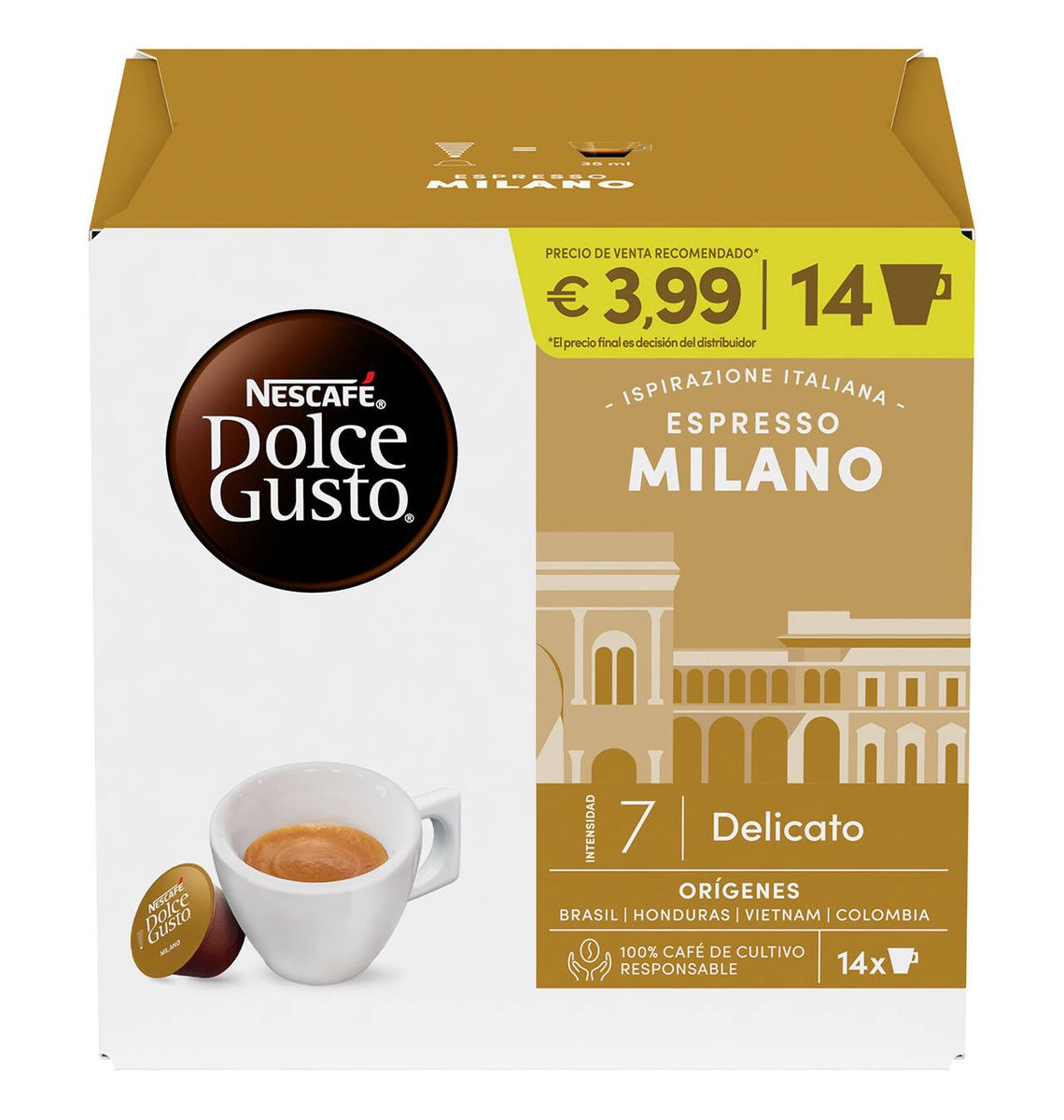 CAPS CAFE DOLCE GUSTO MILA x14