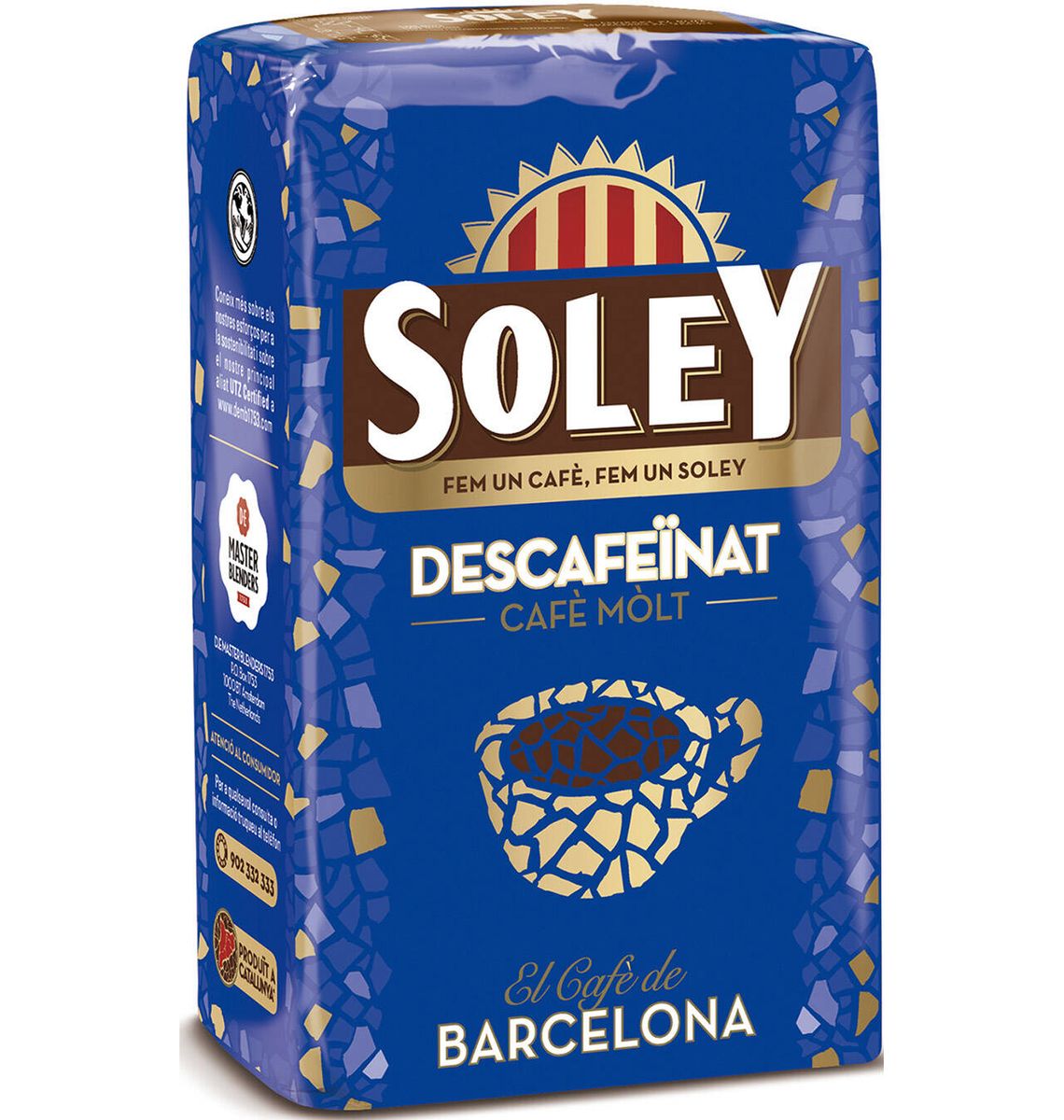 CAFE SOLEY MOLT DESC 250g