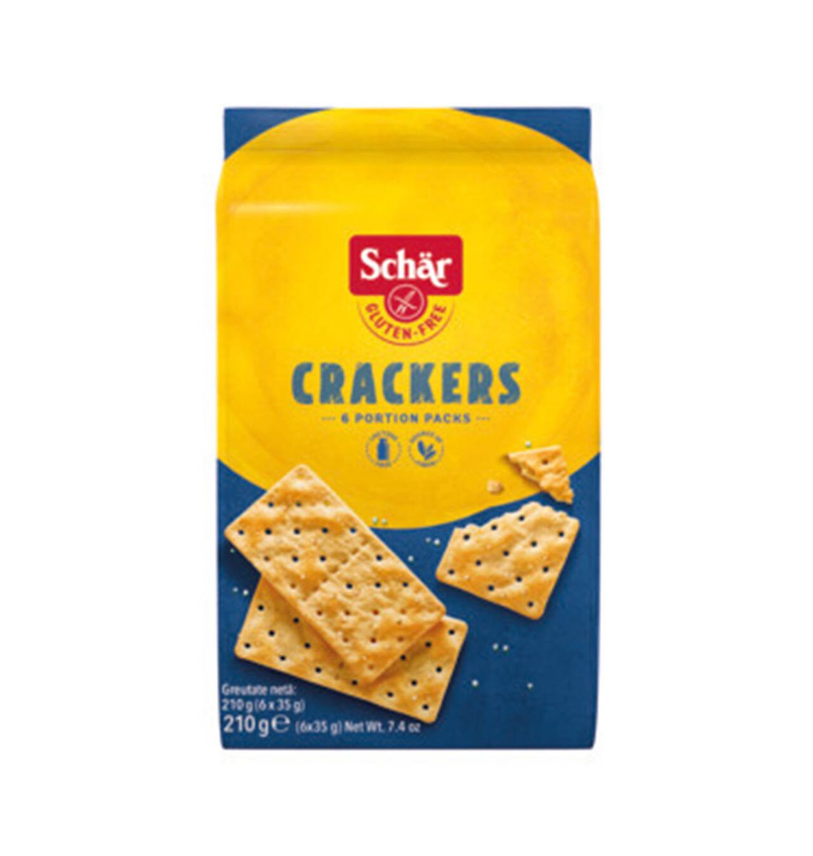 CRACKERS SCHAR S/GLUTEN 210g