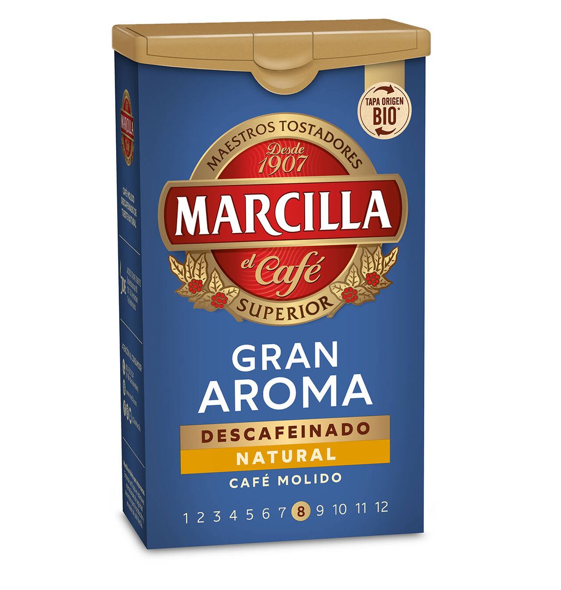 CAFE MARCILLA MOLT DESCAF 200g