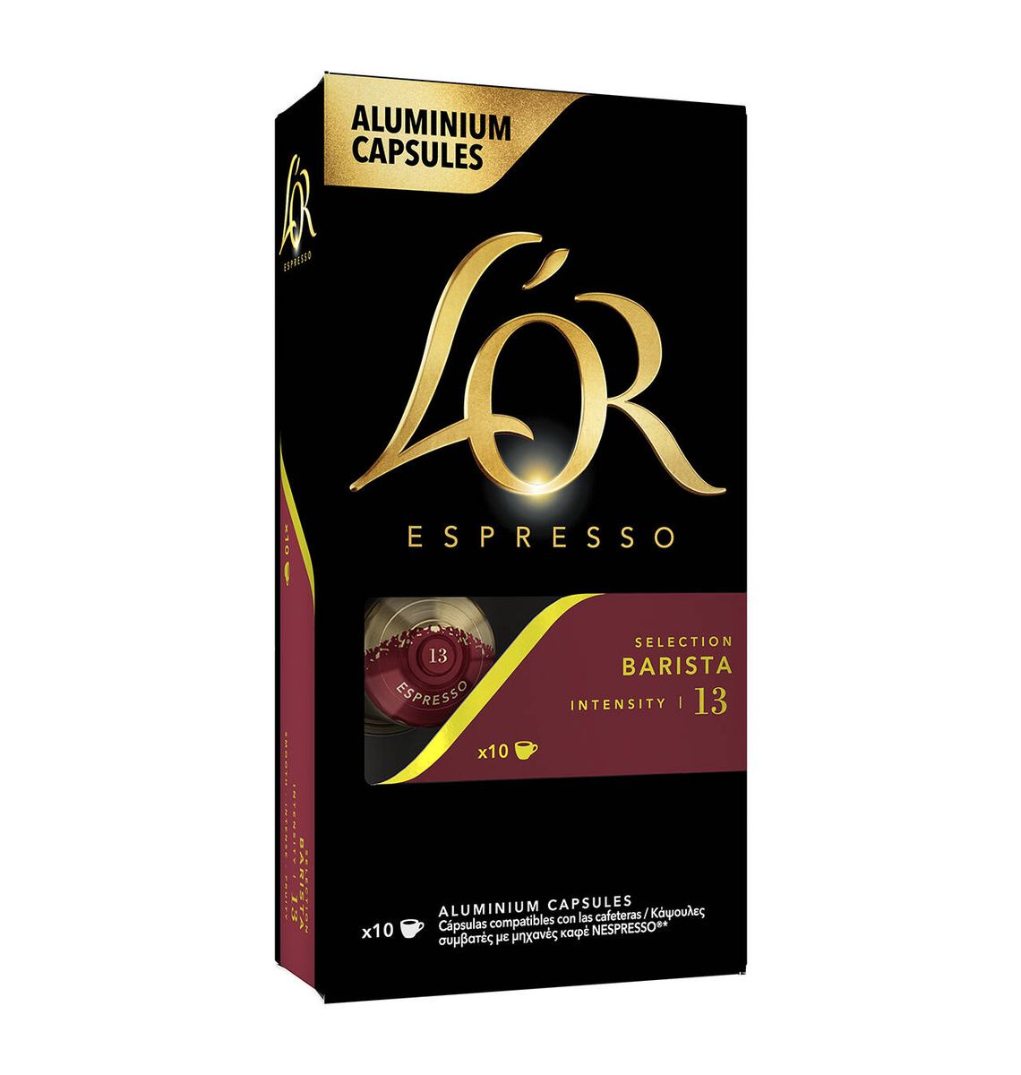 CAPSULES L'OR BARISTA x10