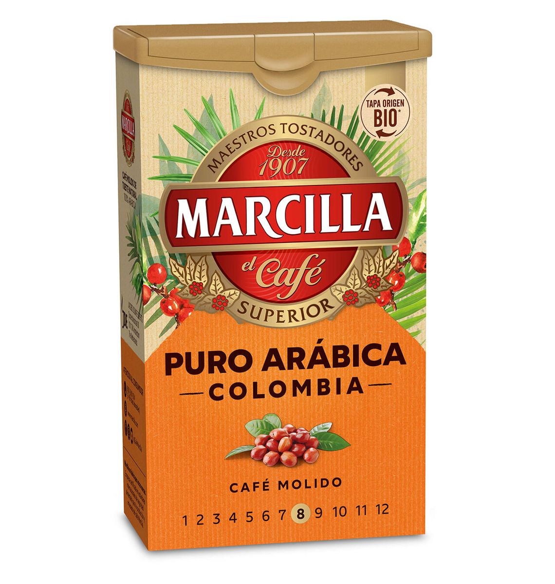 CAFE MARCILLA MOLT COLOMB 200g