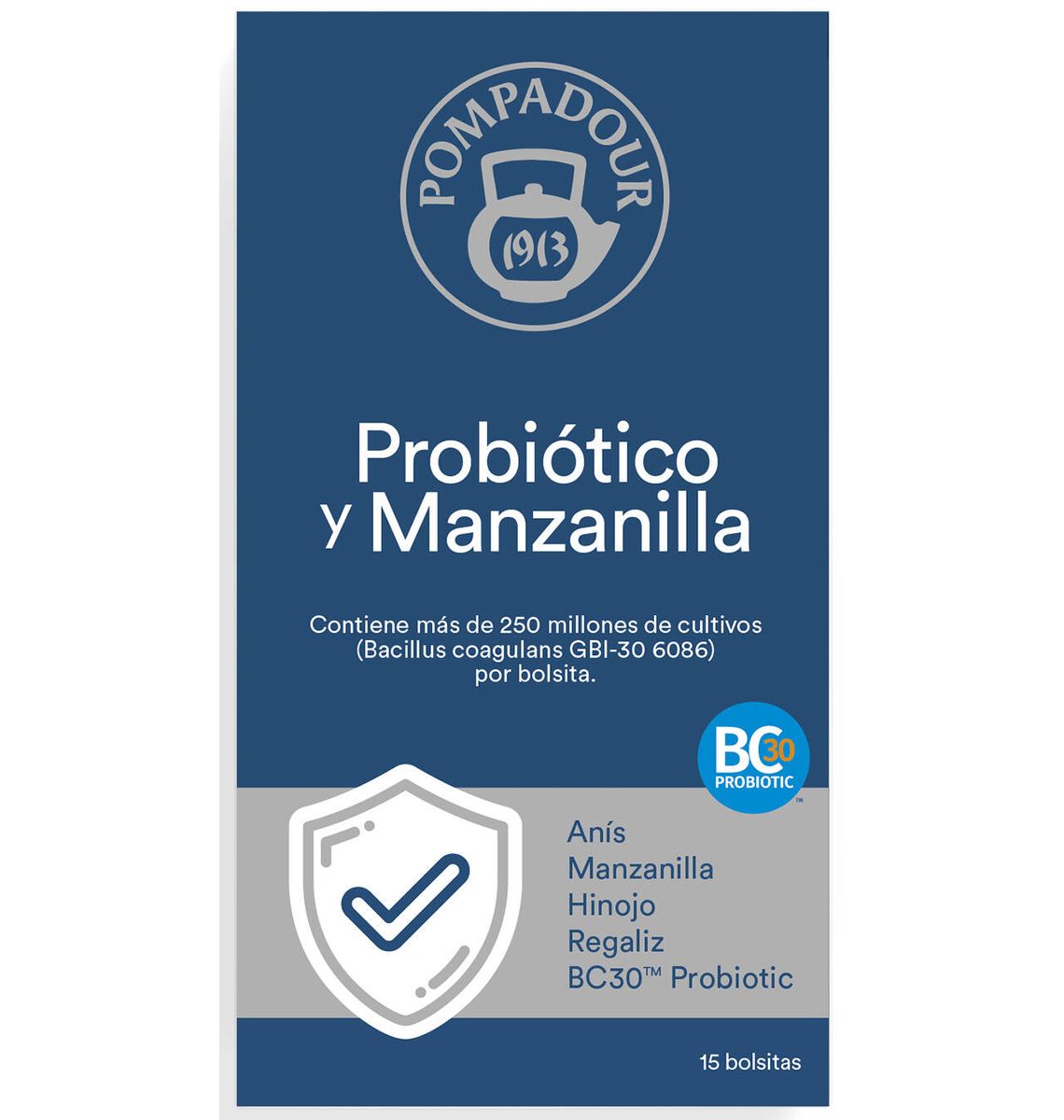 PROBIOTIC/CAMOMI POMPADOUR x15