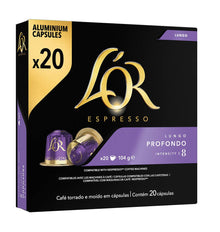 CAFE L'OR LUNGO PROFUNDO x20