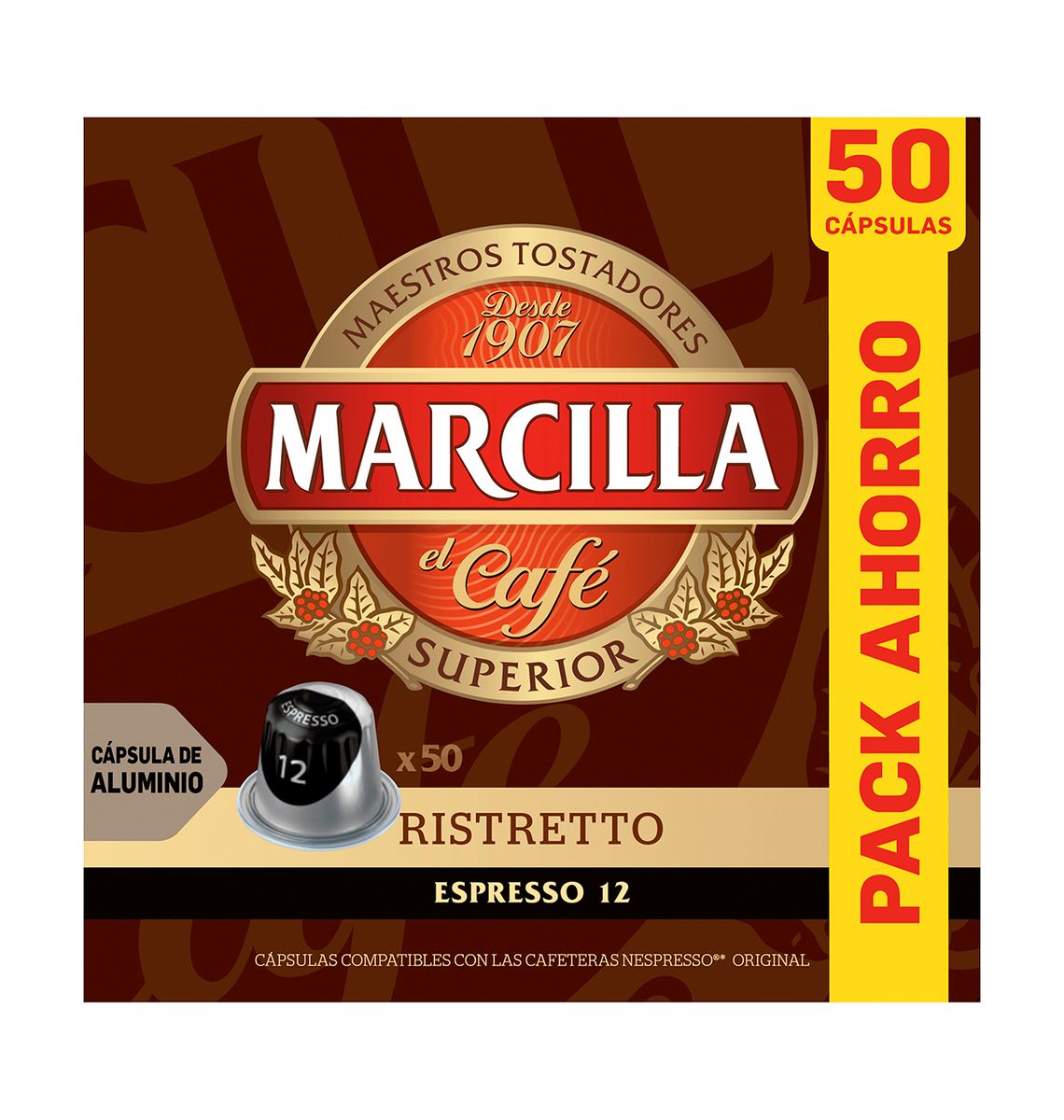CAPS MARCILLA NESP RISTRET x50