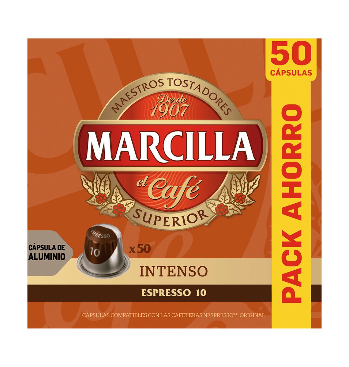 CAP MARCILLA MESCLA INTENS x50